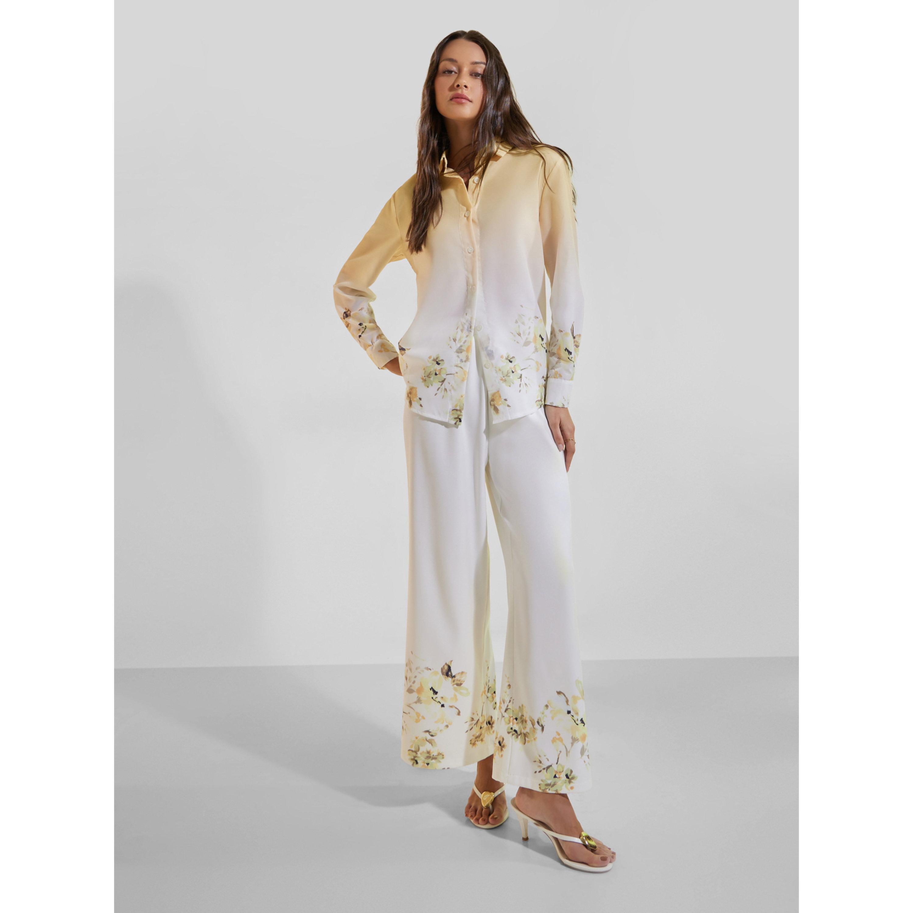 بلوزة فضفاضة بأكمام طويلة ونقشة زهور أومبري-women-clothing-shirtsandblouses-shirts-image-2