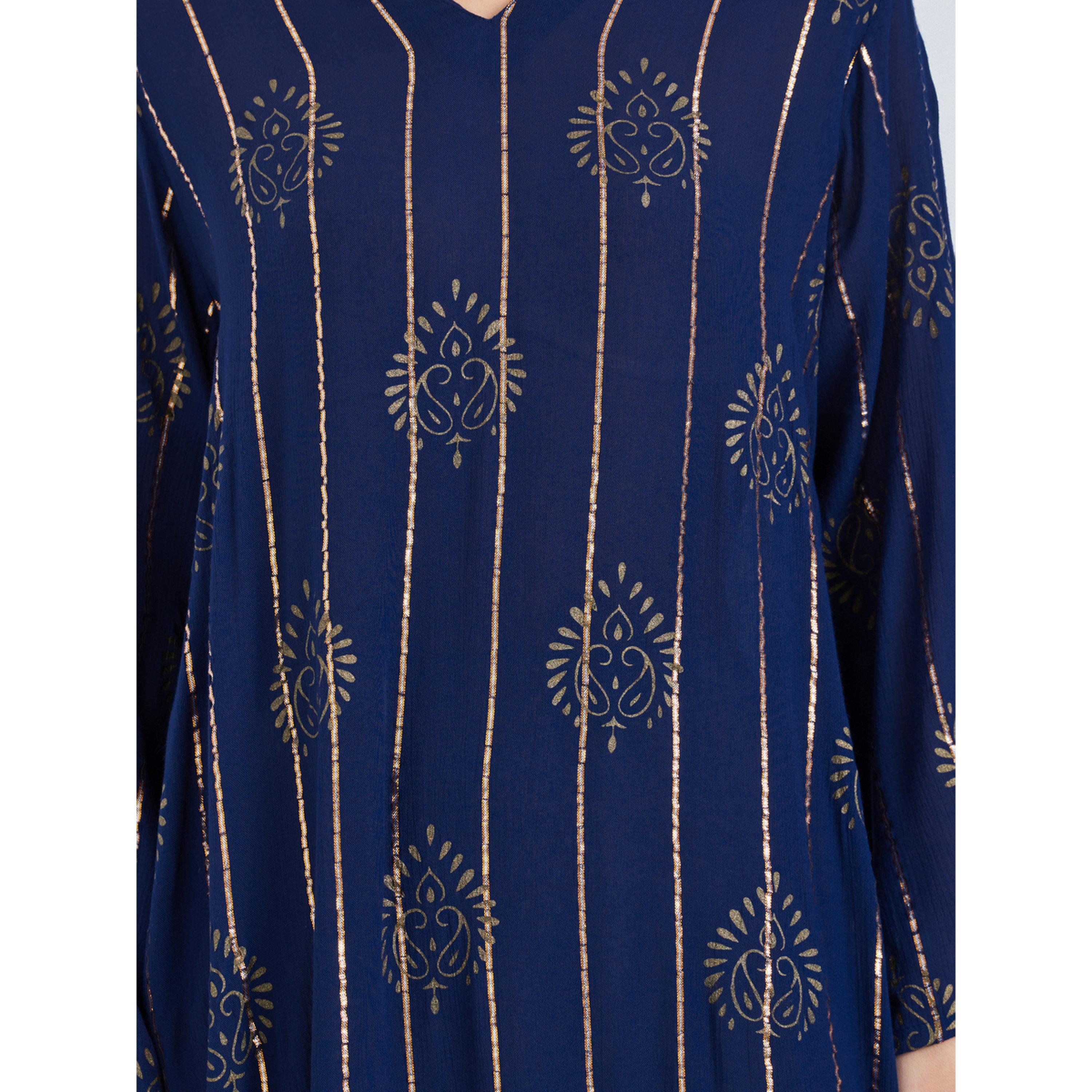 جلابية لوريكس بطبعة فويل-women-arabicclothing-jalabiyas-image-5