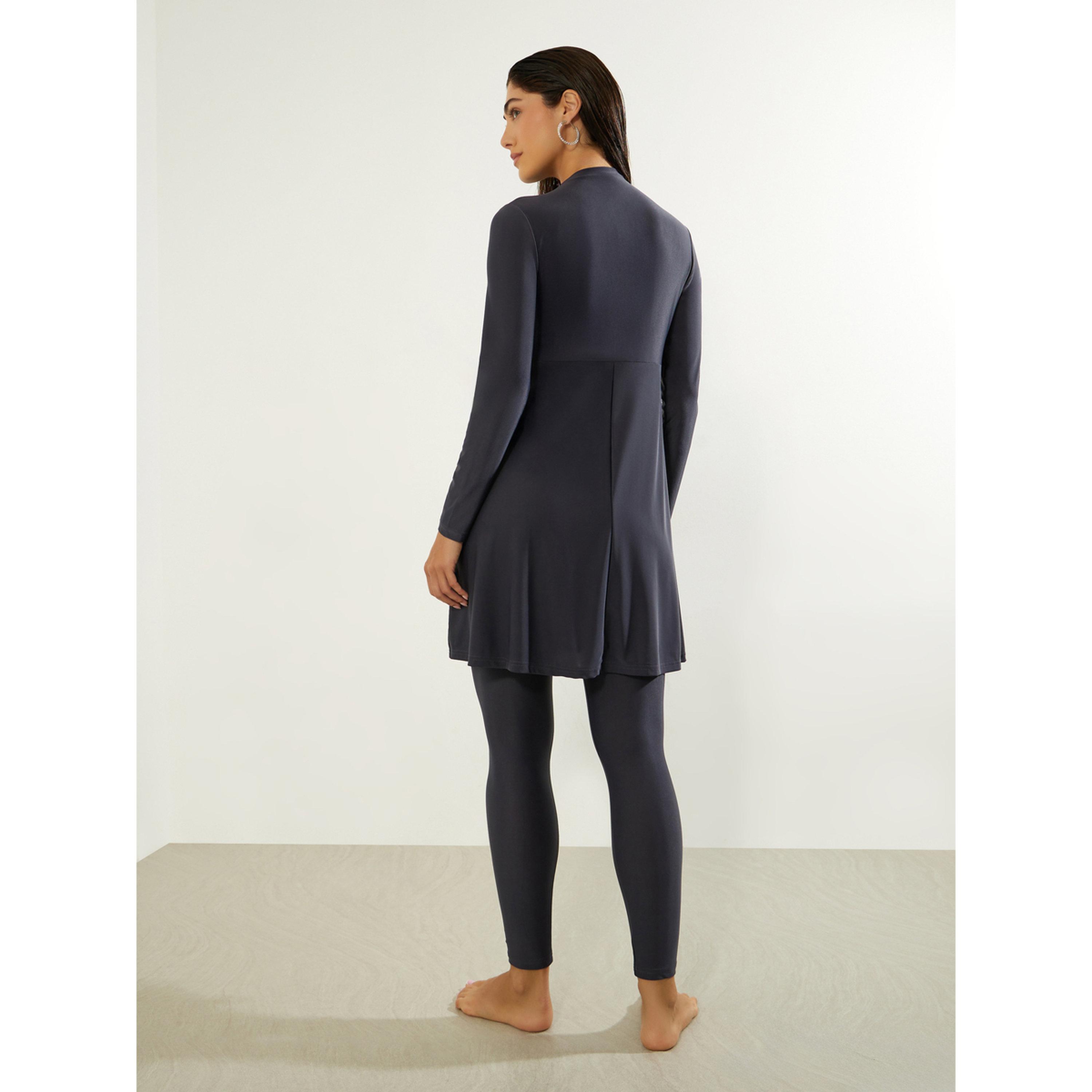 Styli Pack of 2 - Full Sleeve High Neck Tunic and Leggings Burkini Set-women-clothing-swimandbeach-swim-burkinis-image-4