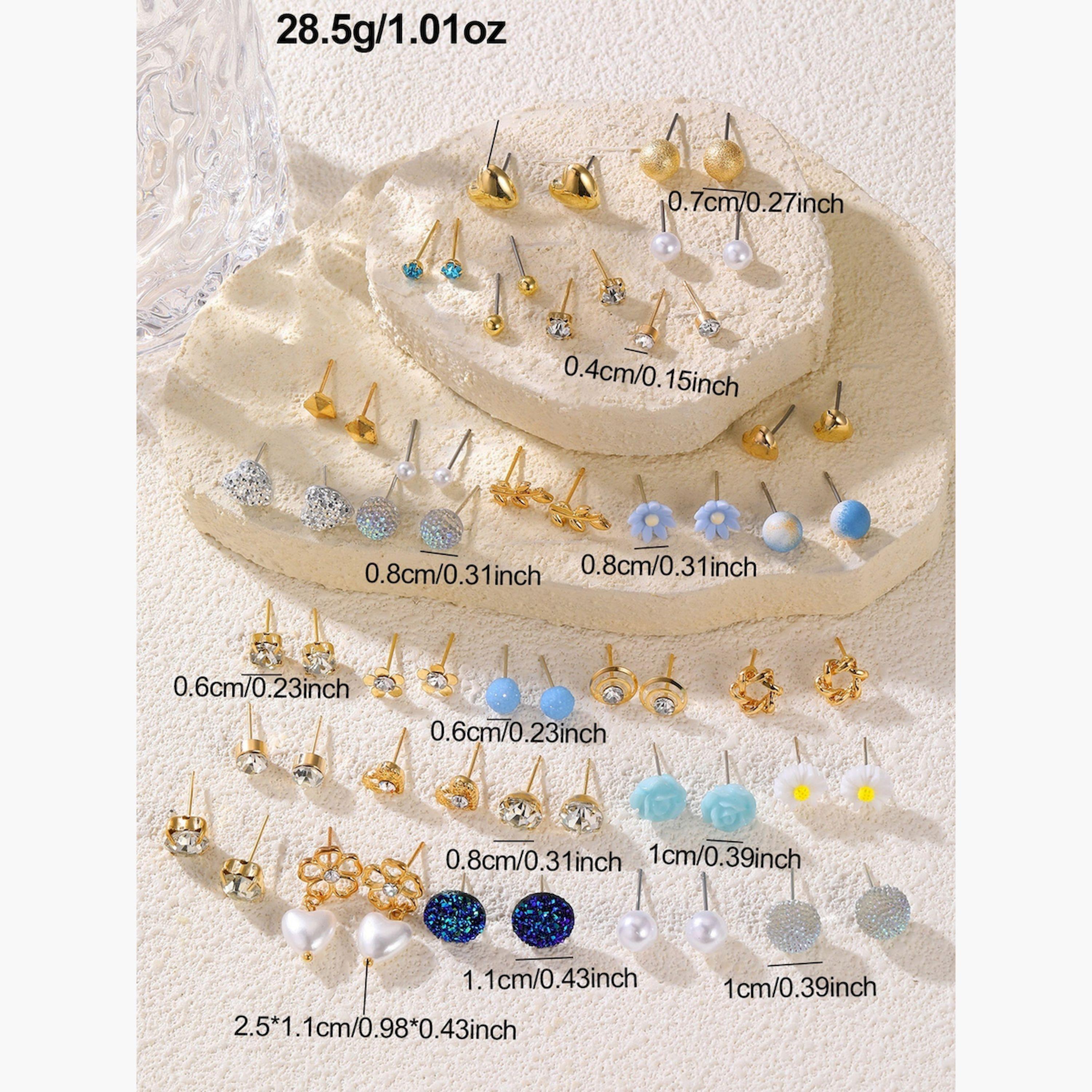 Take Two Set of 30 - Assorted Stud Earrings-women-watchesandjewellery-jewellery-earrings-image-5