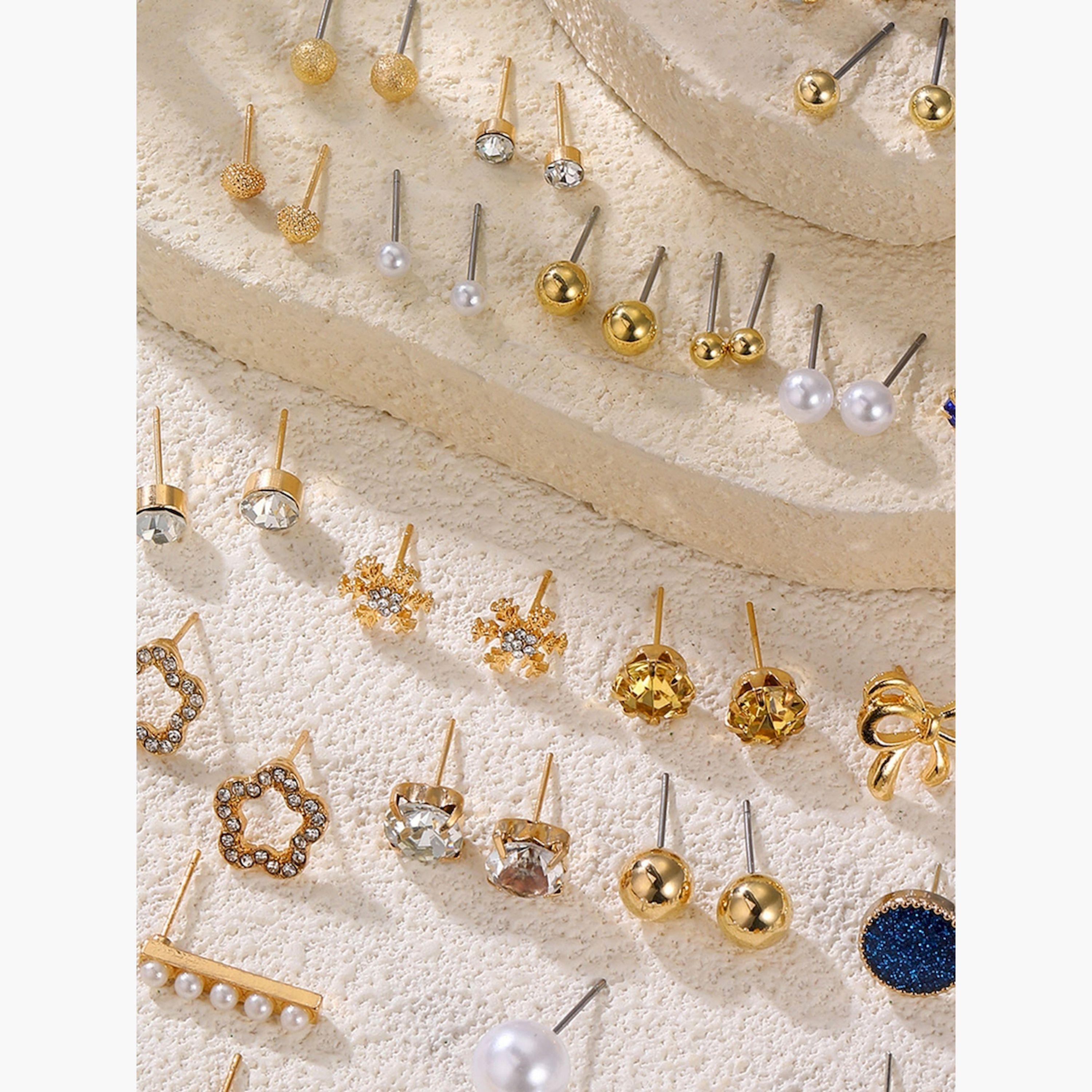 Take Two Set of 30 - Assorted Stud Earrings-women-watchesandjewellery-jewellery-earrings-image-4