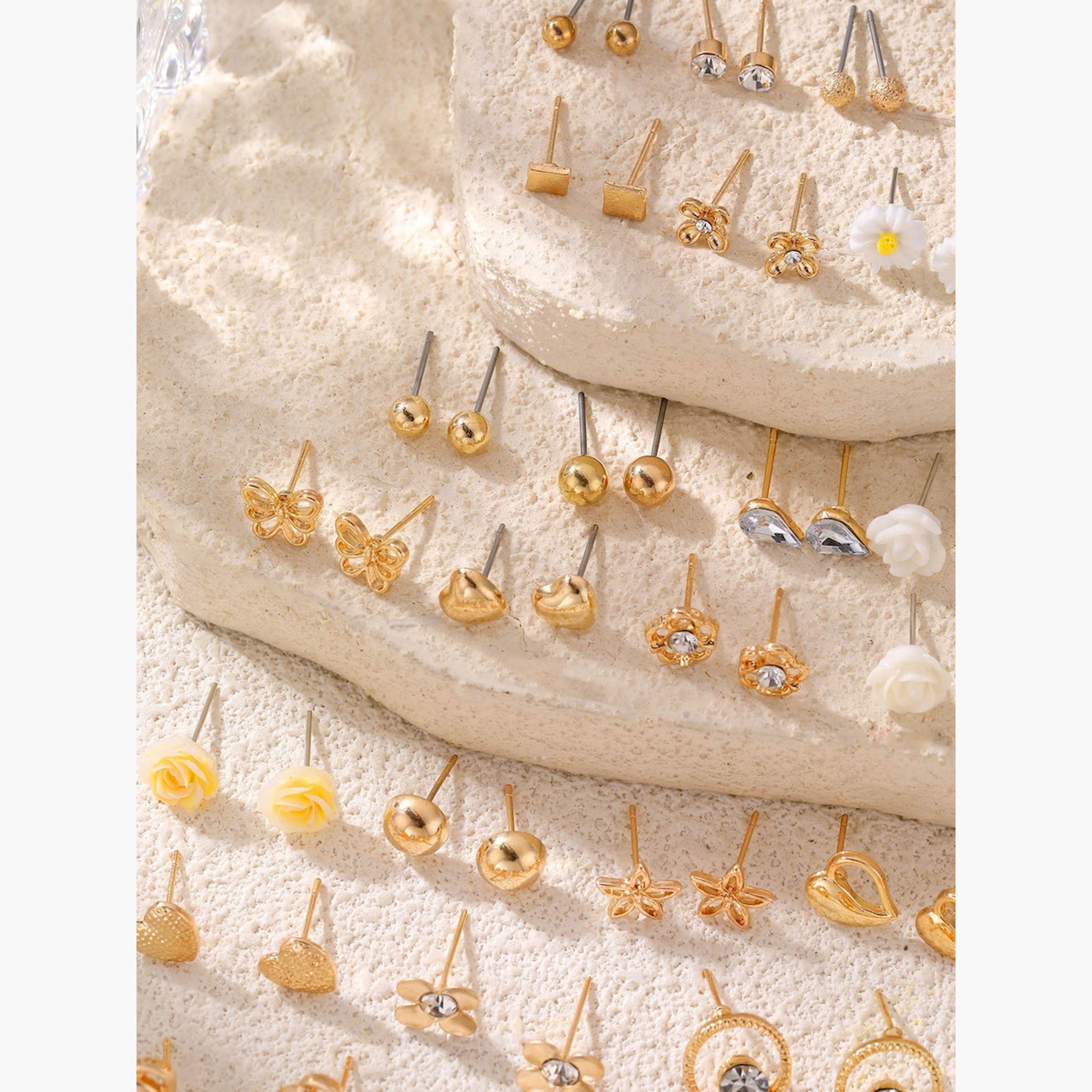 Take Two Set of 30 - Assorted Stud Earrings-women-watchesandjewellery-jewellery-earrings-image-2