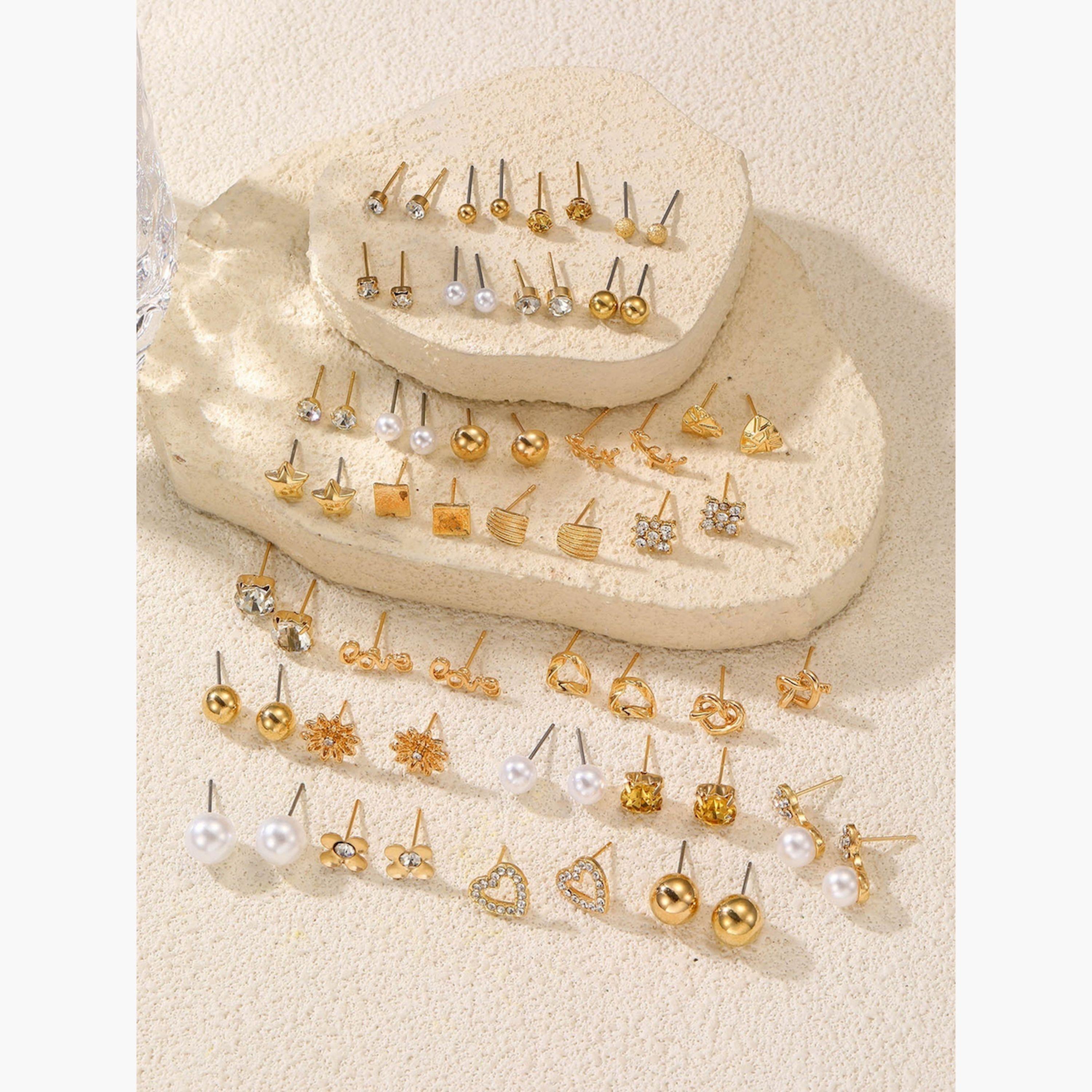 Take Two Set of 30 - Assorted Stud Earrings-women-watchesandjewellery-jewellery-earrings-image-2