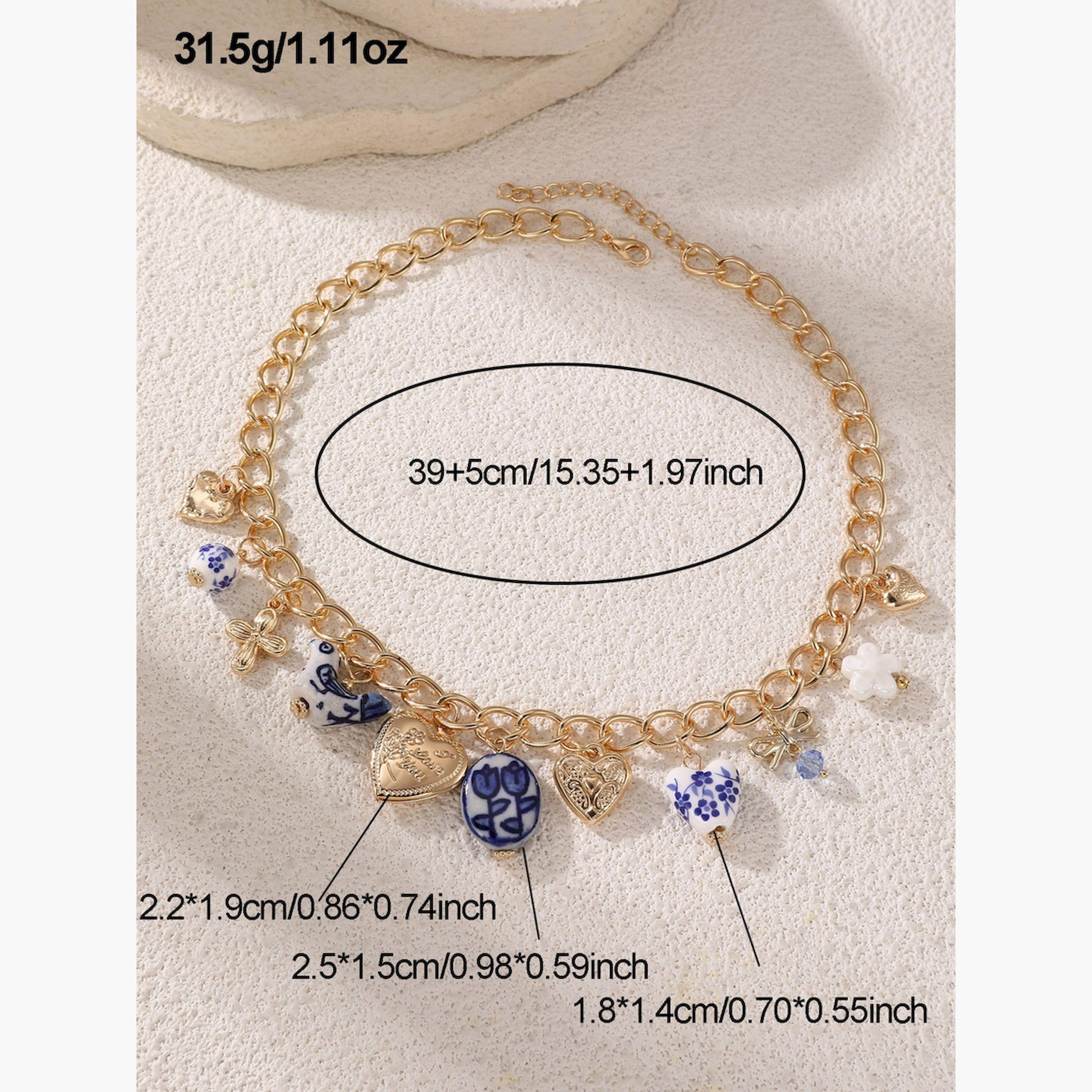عقد بسلسلة مزين بلمسات سيراميك-women-watchesandjewellery-jewellery-necklacesandpendants-image-3