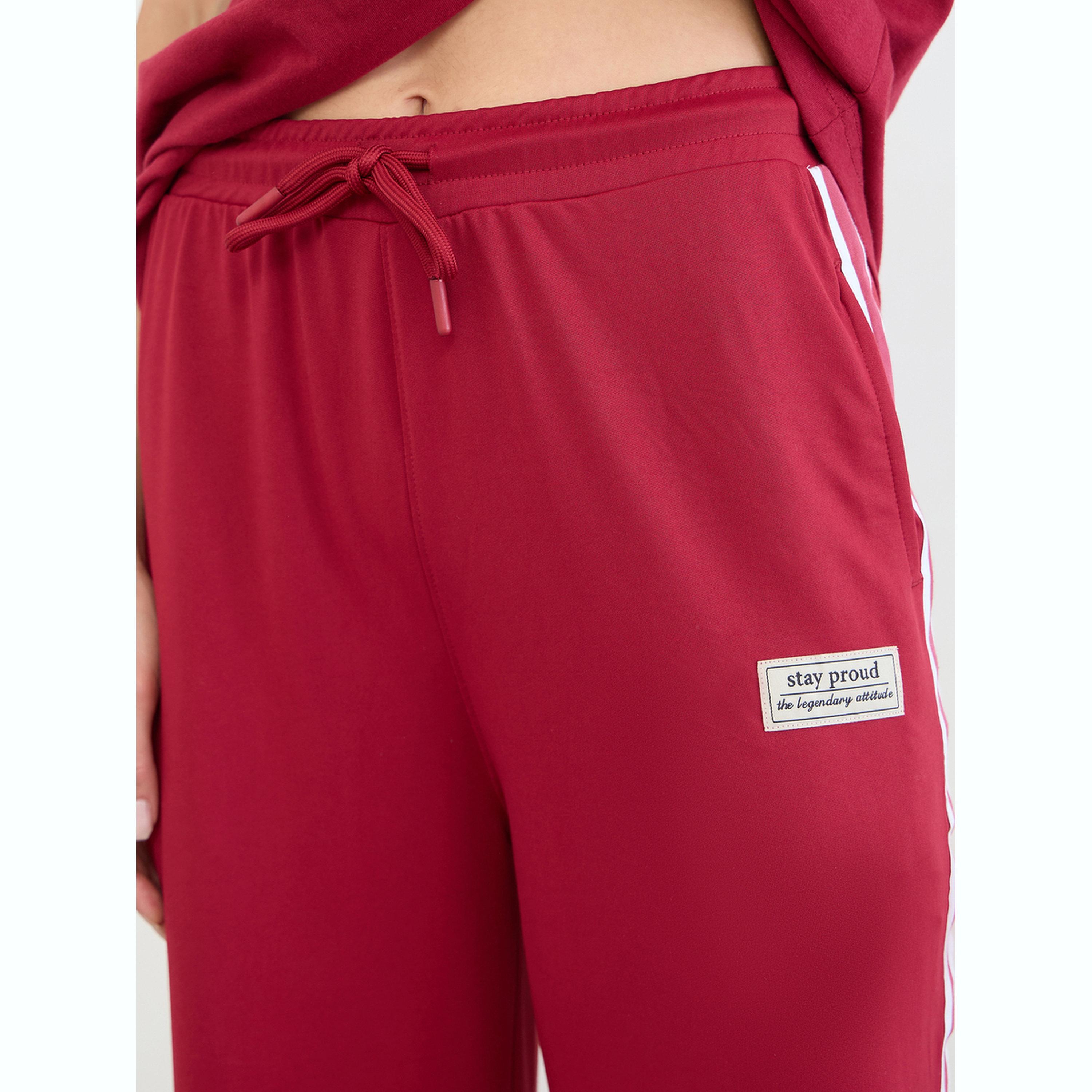 جوغر بأرجل واسعة وتفاصيل شارة-women-clothing-bottoms-joggers-image-3