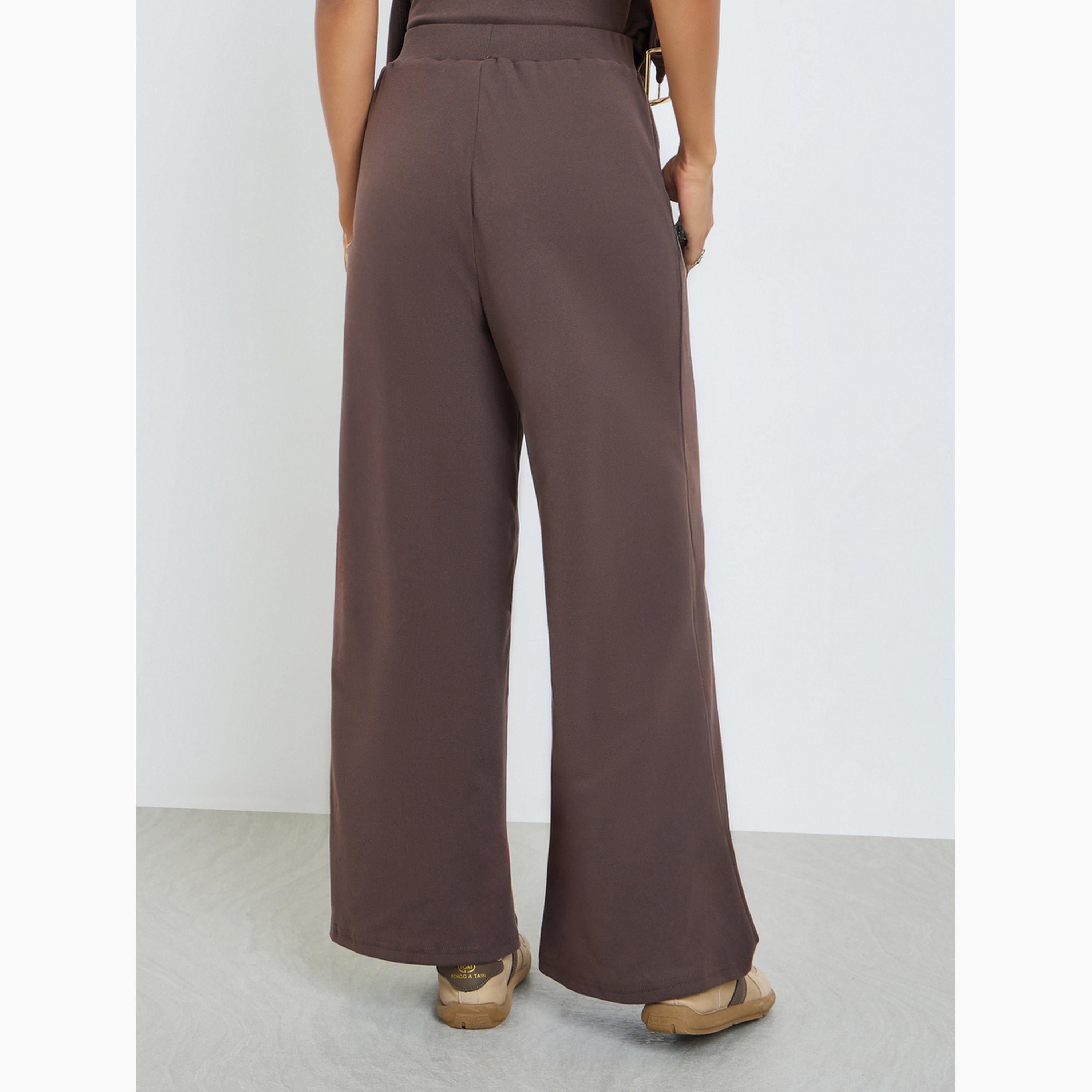 جوغر محبوك بأرجل واسعة-women-clothing-bottoms-joggers-image-4