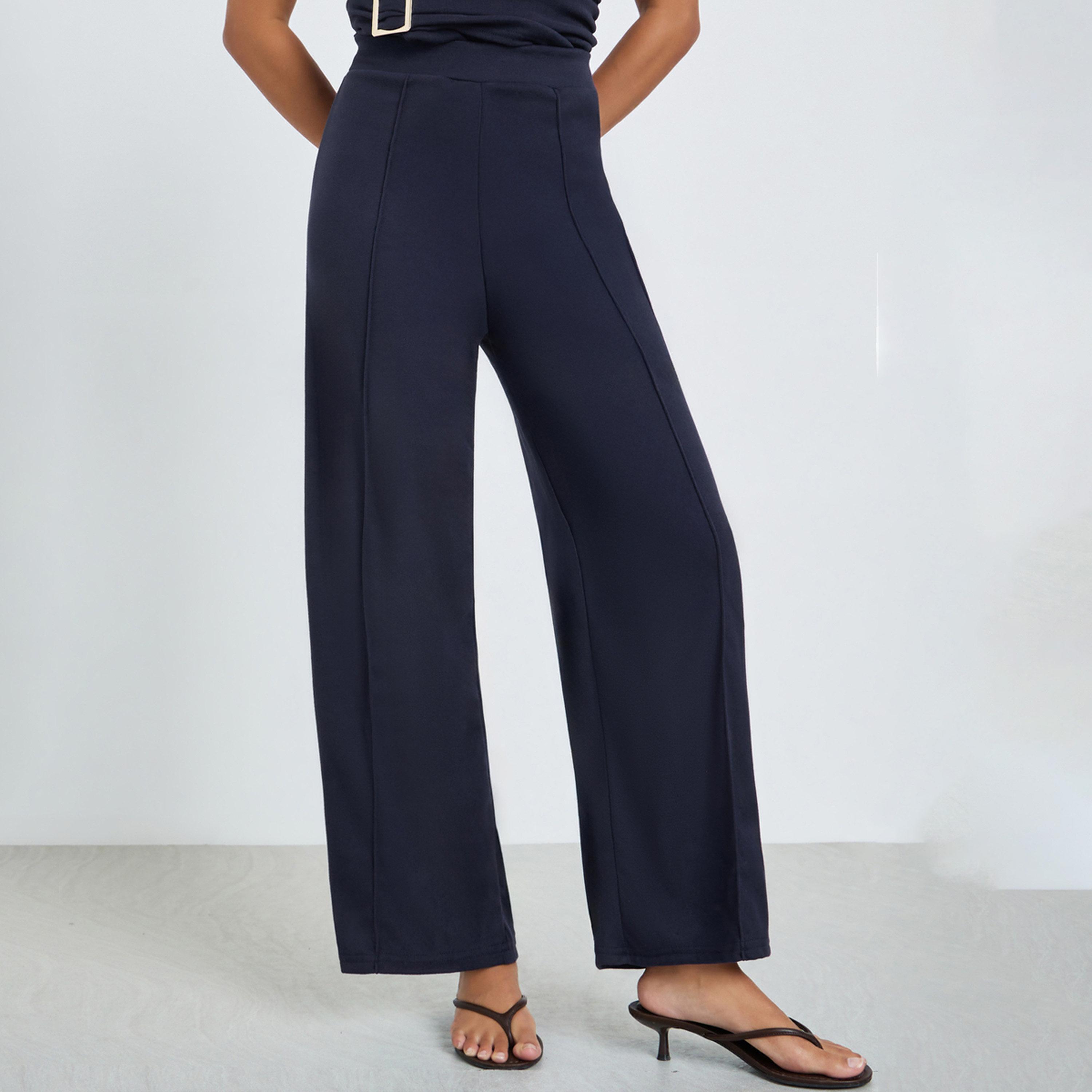 جوغر بأرجل واسعة-women-clothing-bottoms-joggers-image-1