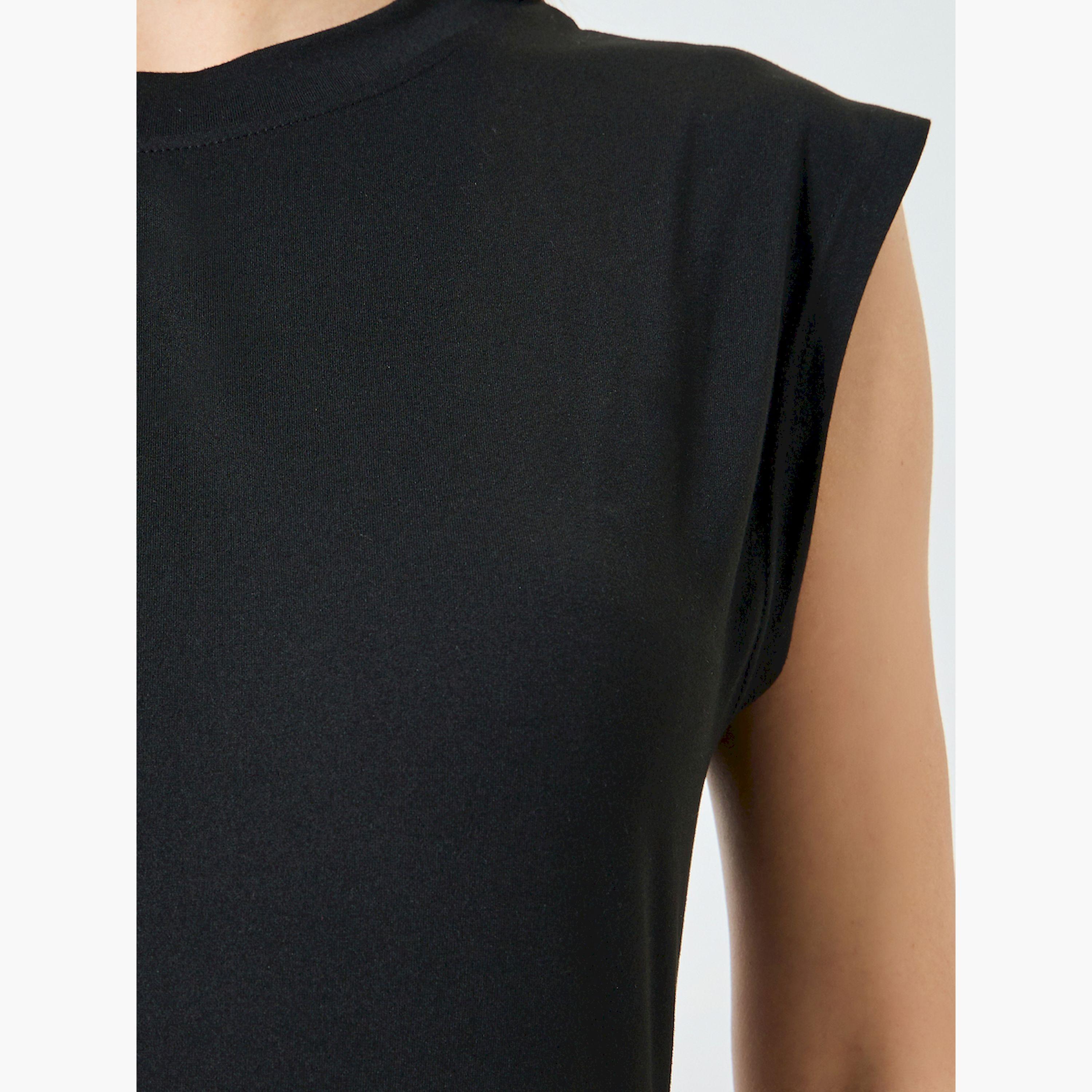 تيشيرت سادة بدون أكمام بفتحة جانبية-women-clothing-tshirts-image-5