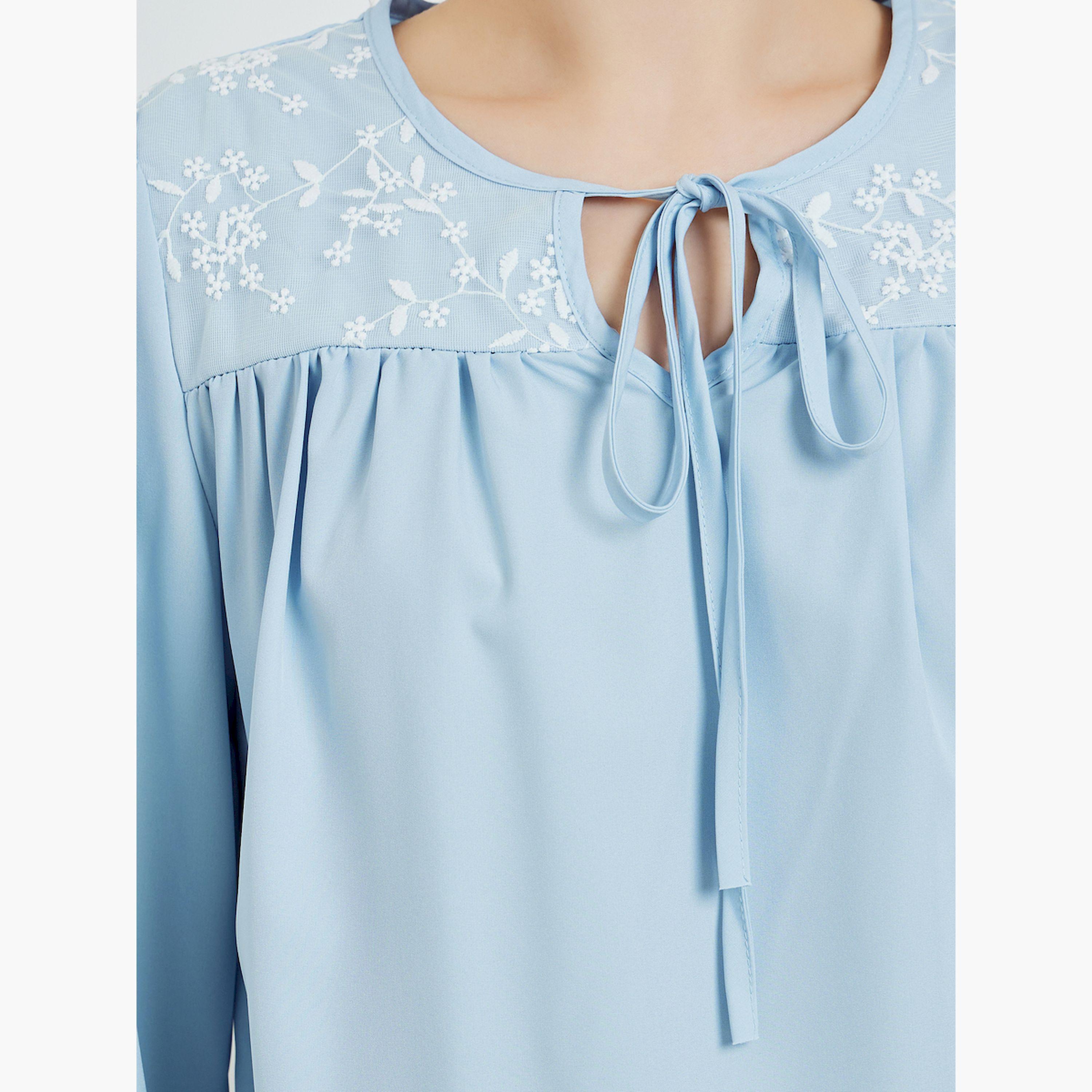 بلوزة مطرزة بأكمام طويلة-women-clothing-shirtsandblouses-blouses-image-6