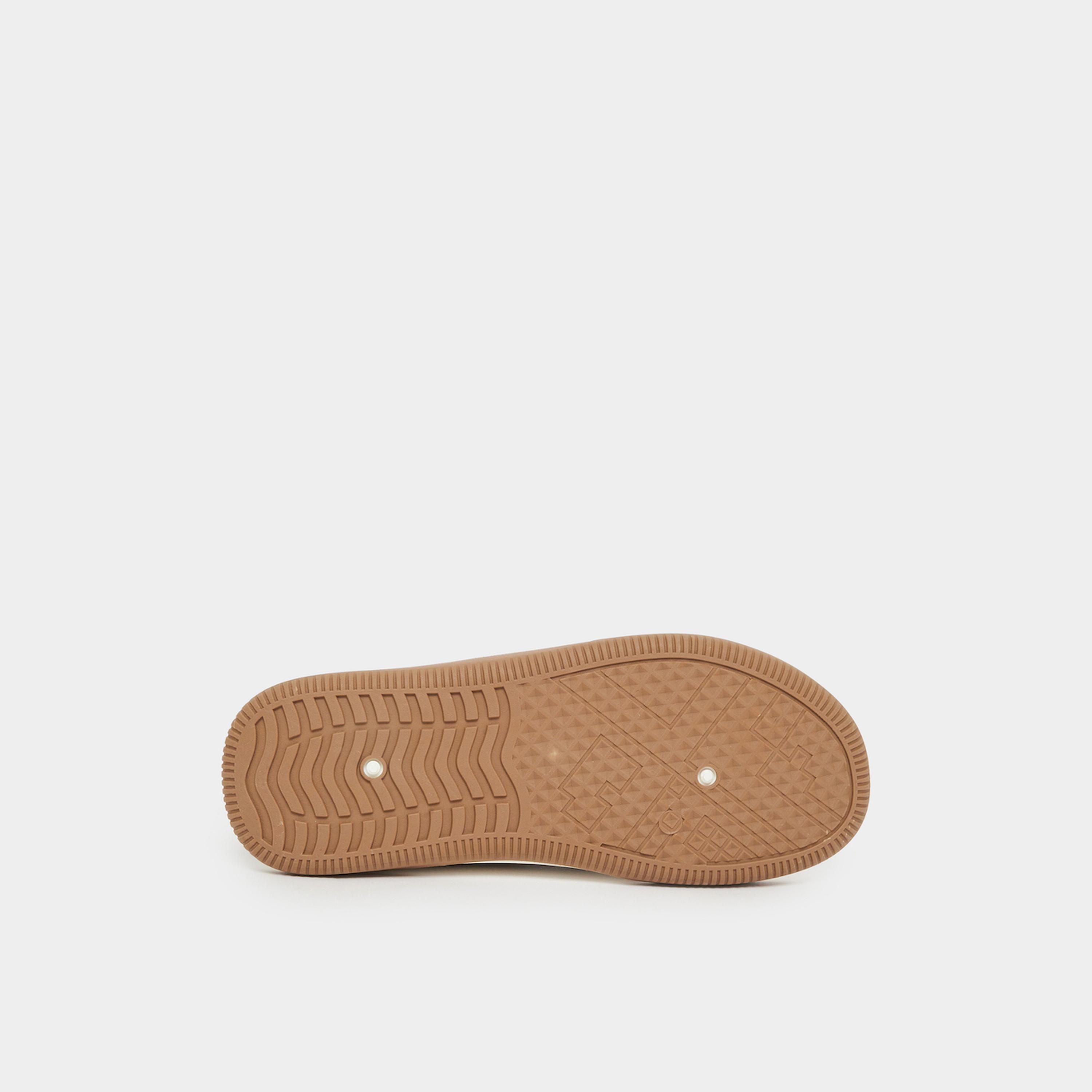 Styli Brown Panelled Lace-Up Sneakers-sports-men-shoes-image-6