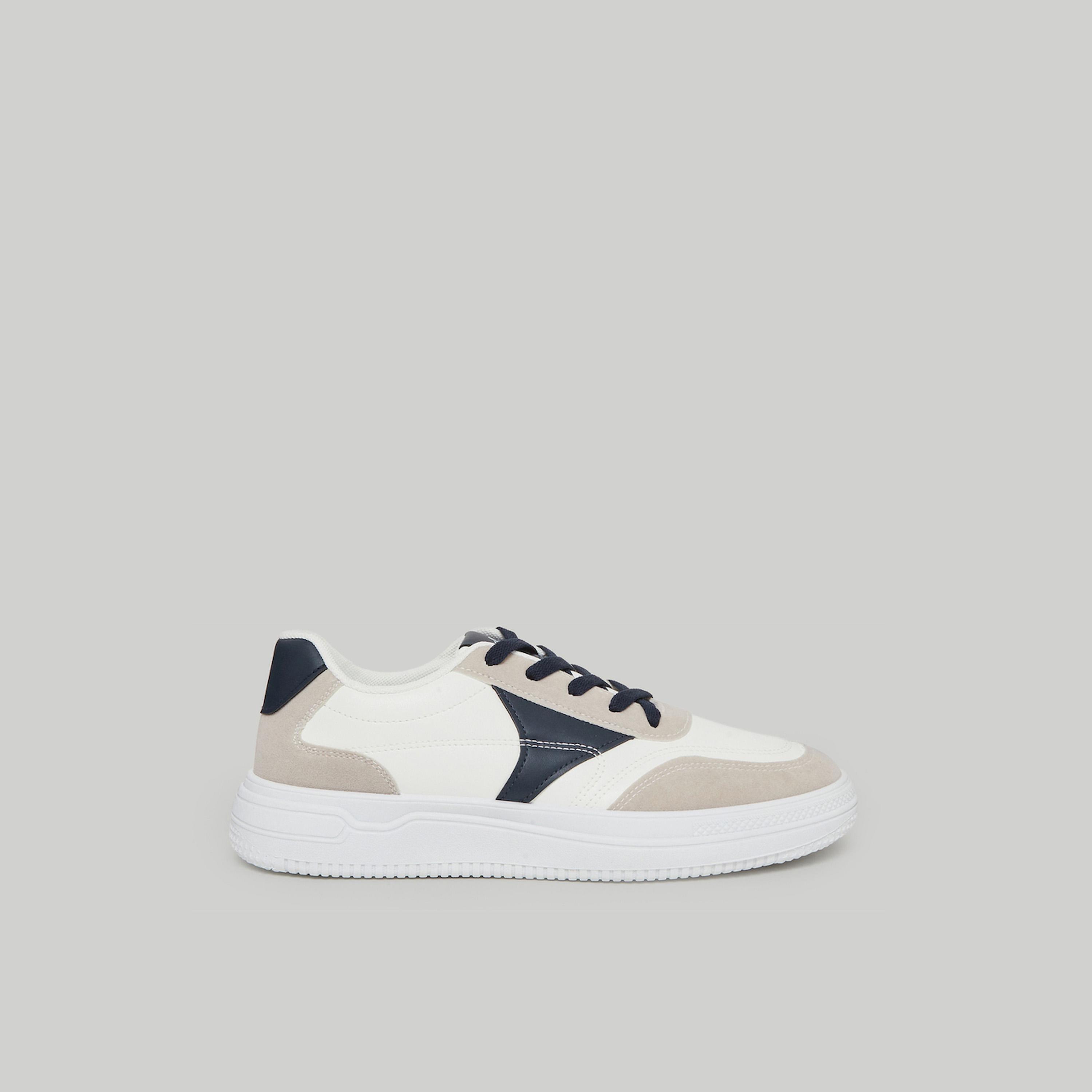 حذاء سنيكرز رجالي بأجزاء متباينة-sports-men-shoes-image-2