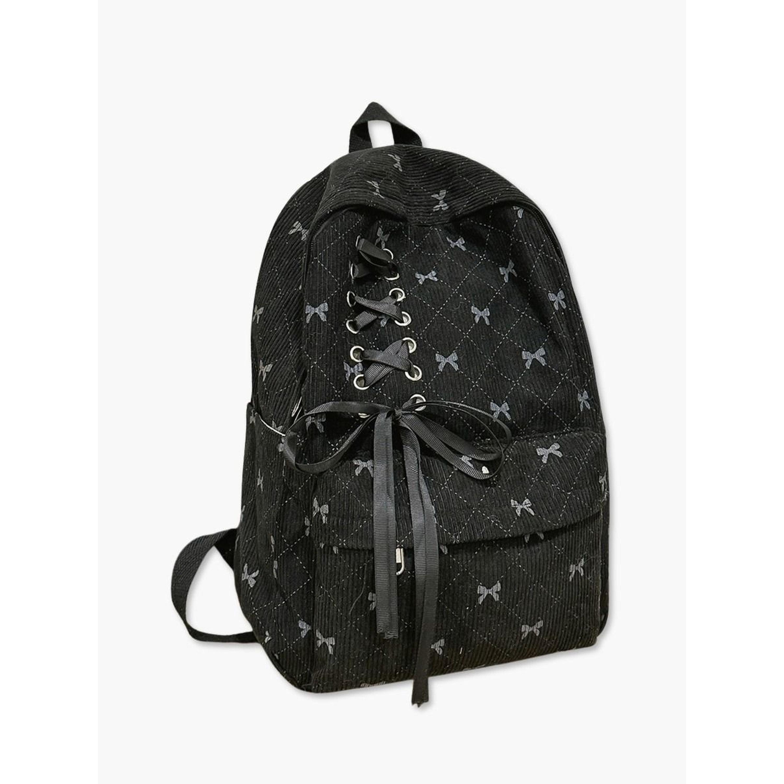 شنطة ظهر بتفاصيل عقدة-women-bagsandwallets-backpacks-image-1