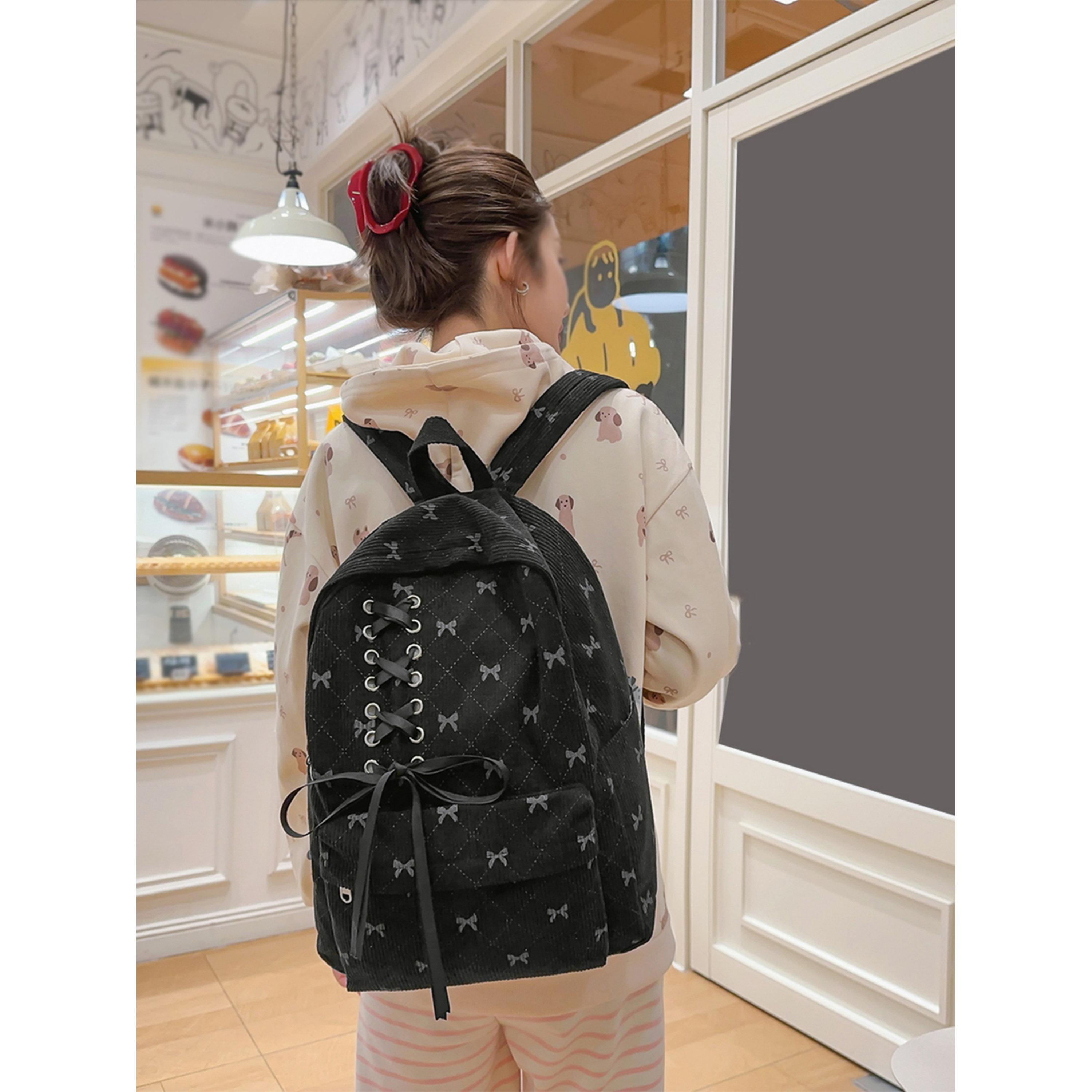 شنطة ظهر بتفاصيل عقدة-women-bagsandwallets-backpacks-image-4