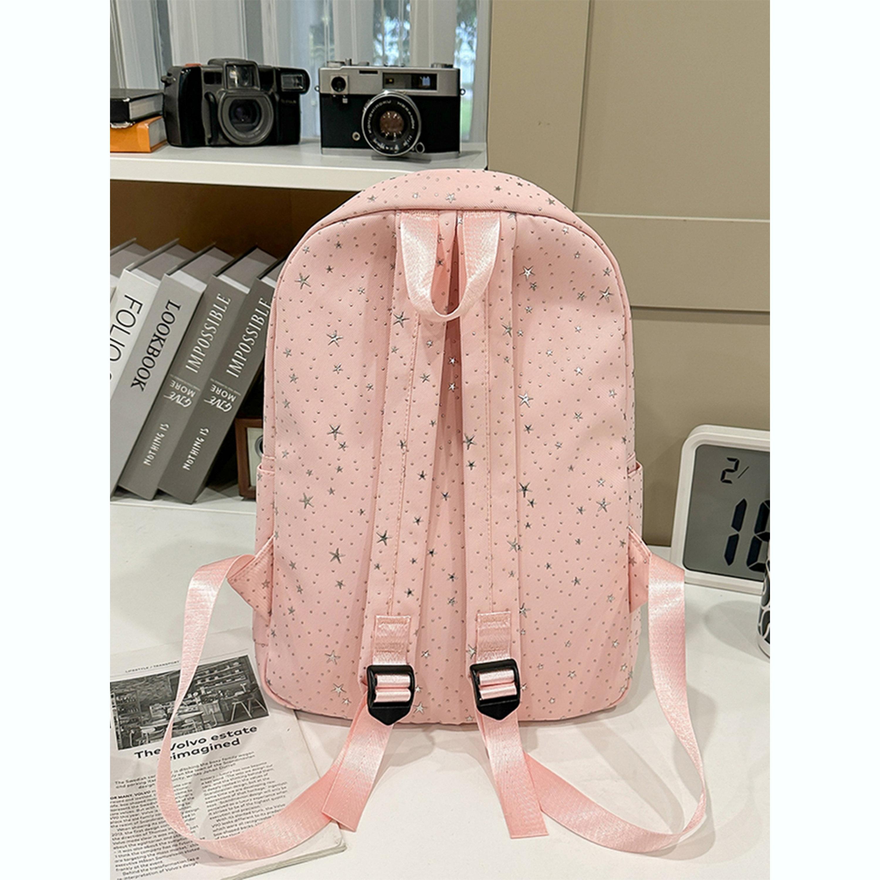 Take Two Pink Embellished Zip Closure Backpack-women-bagsandwallets-backpacks-image-3