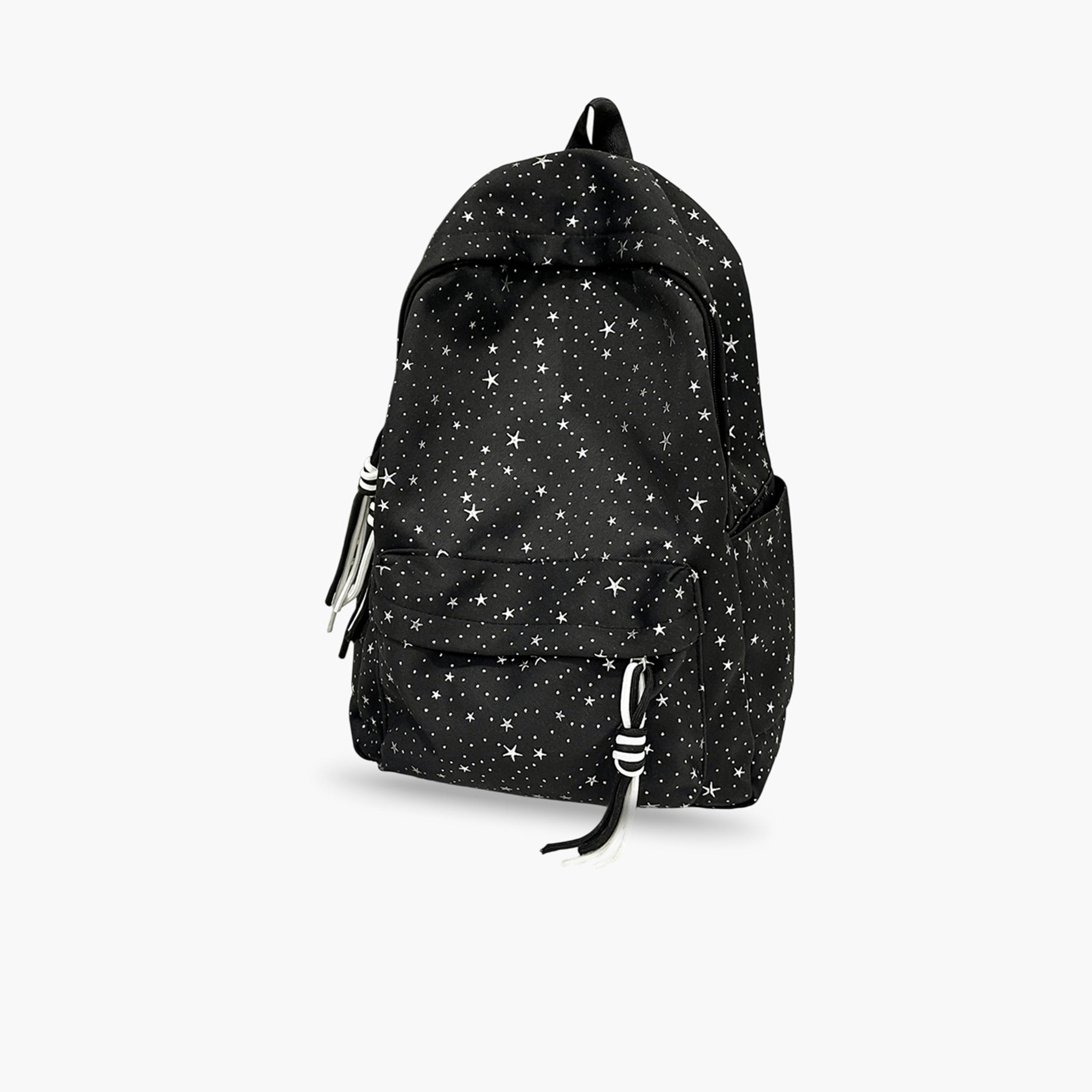 شنطة ظهر بسحاب غلق وتفاصيل مزينة-women-bagsandwallets-backpacks-image-1