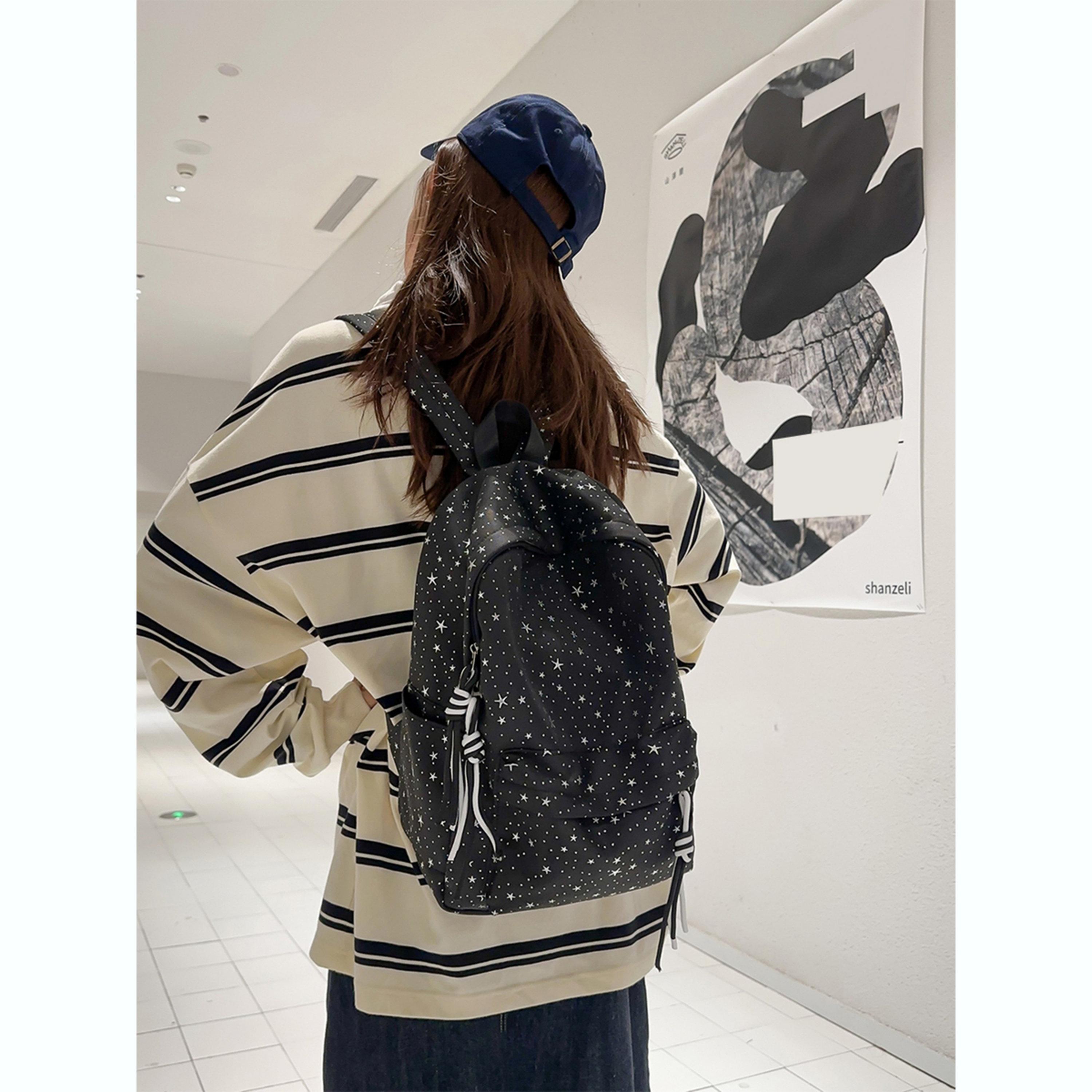 شنطة ظهر بسحاب غلق وتفاصيل مزينة-women-bagsandwallets-backpacks-image-3
