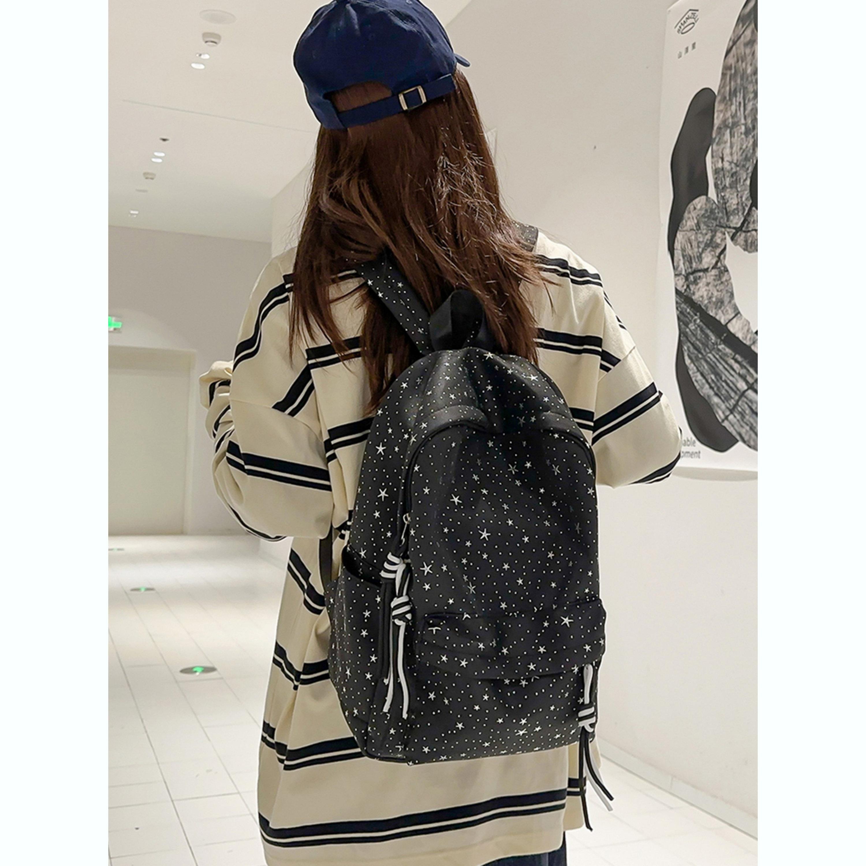 شنطة ظهر بسحاب غلق وتفاصيل مزينة-women-bagsandwallets-backpacks-image-5