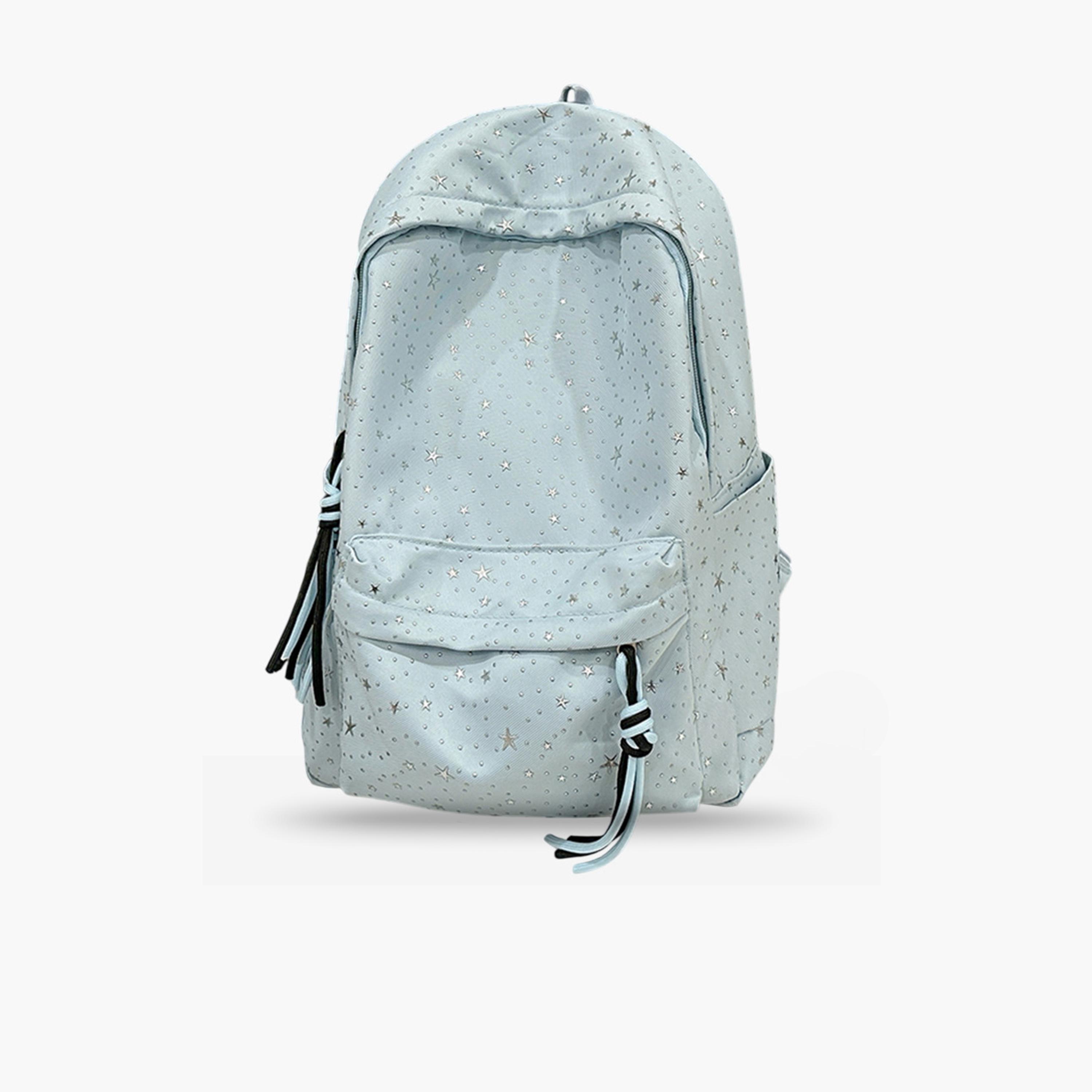 شنطة ظهر بسحاب غلق وتفاصيل مزينة-women-bagsandwallets-backpacks-image-1