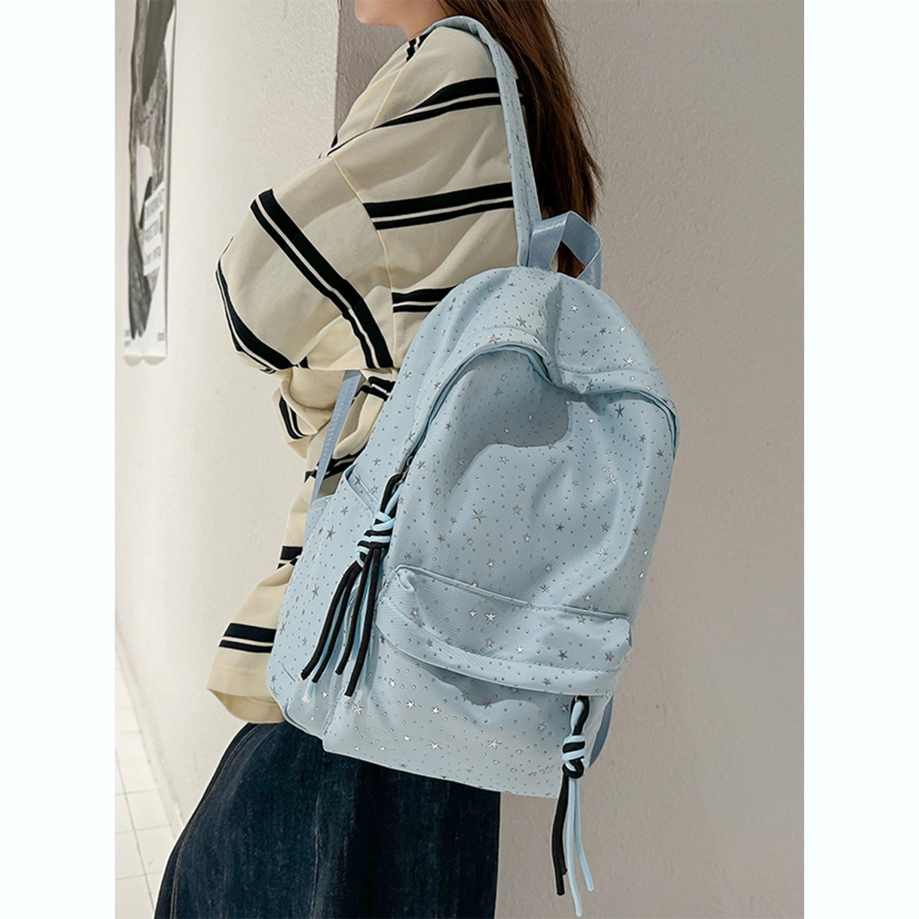 شنطة ظهر بسحاب غلق وتفاصيل مزينة-women-bagsandwallets-backpacks-image-4