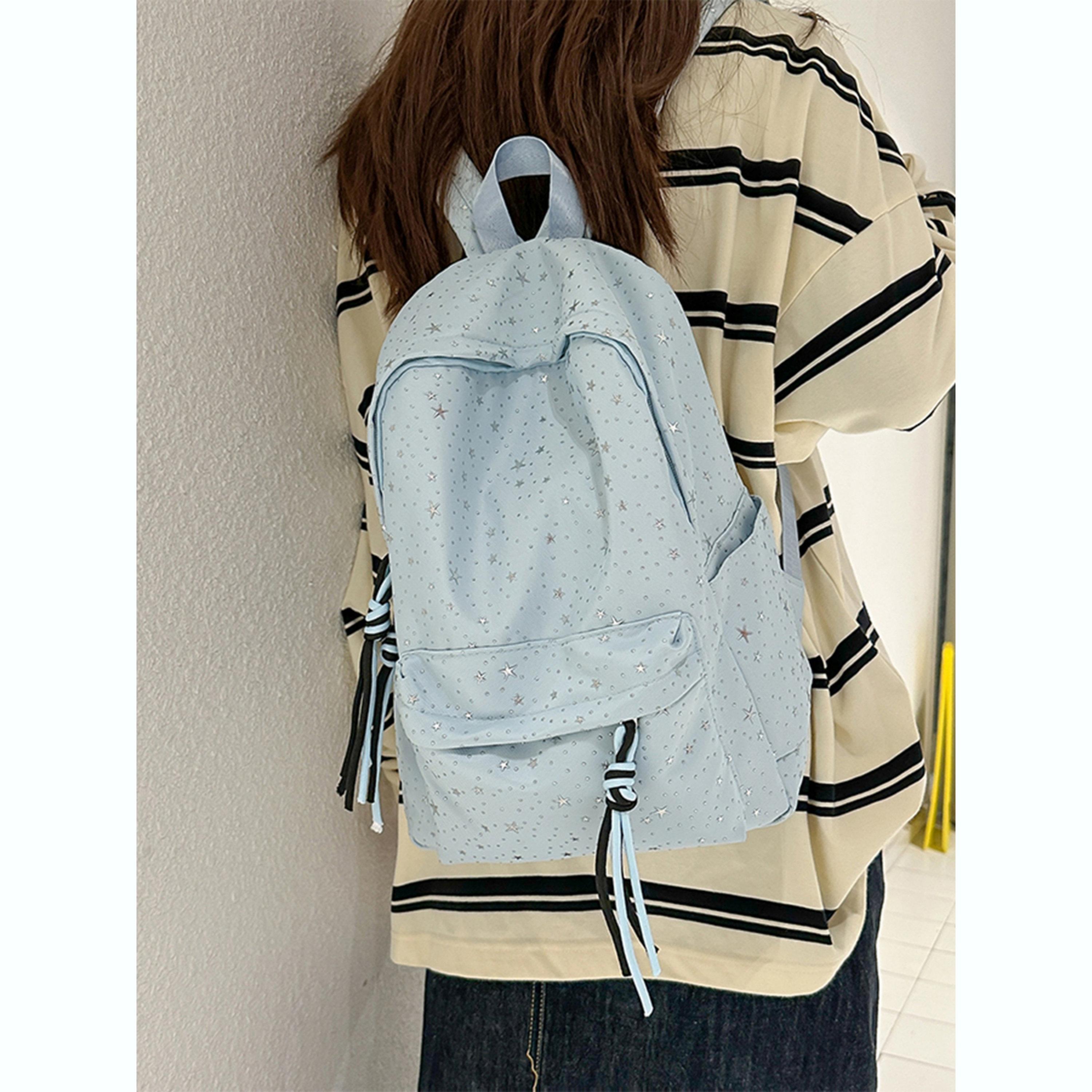 شنطة ظهر بسحاب غلق وتفاصيل مزينة-women-bagsandwallets-backpacks-image-6