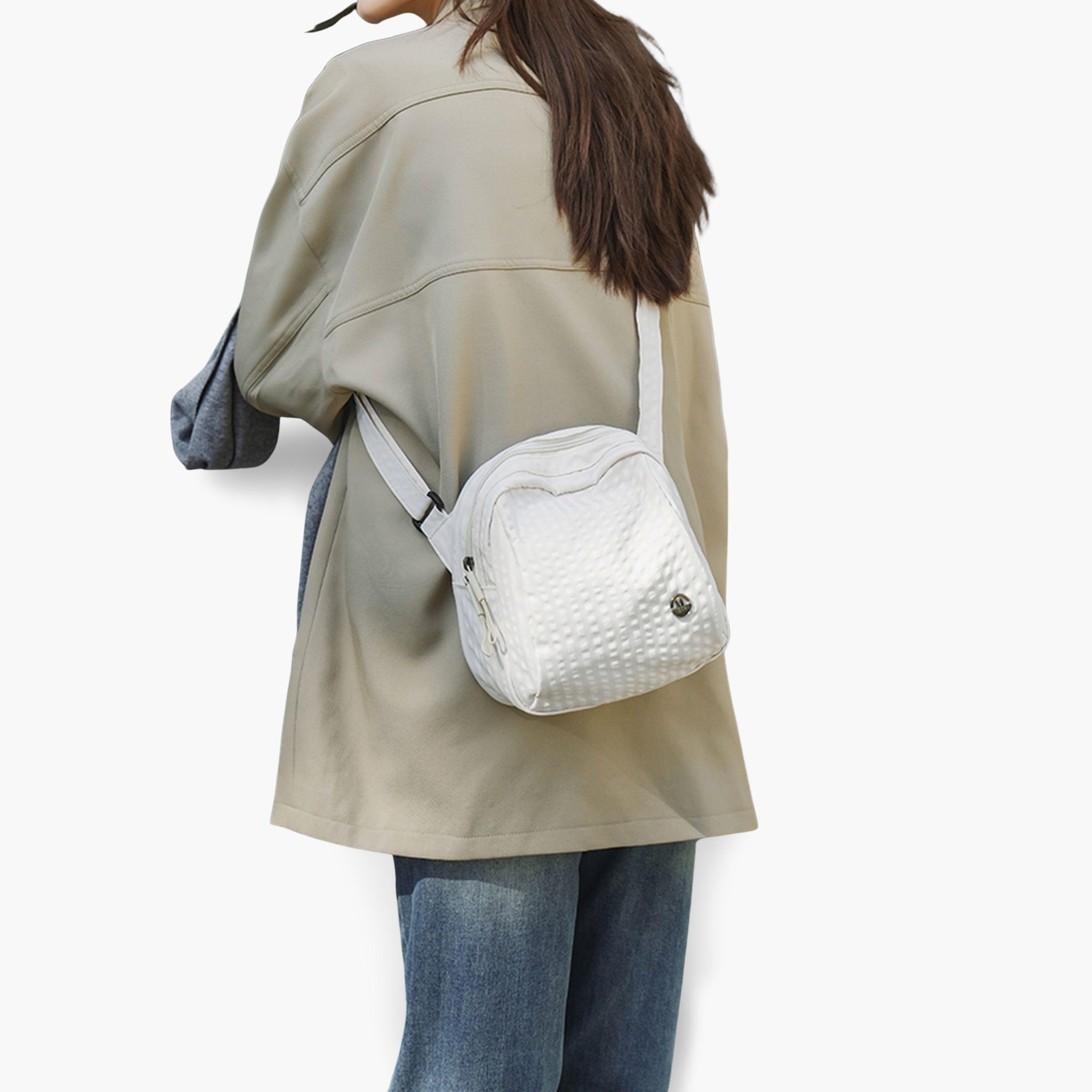 Take Two White Textured Crossbody Bag-women-bagsandwallets-handbags-image-2