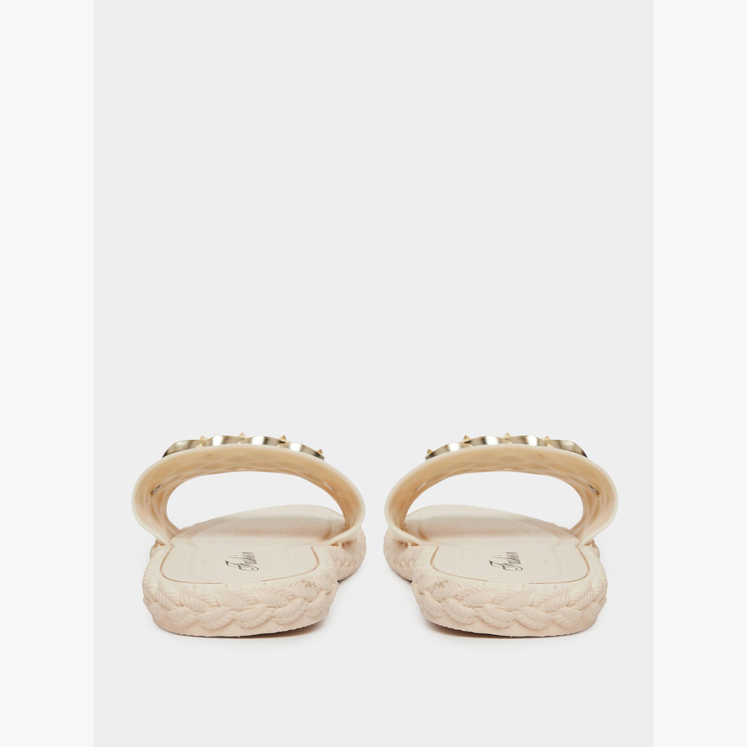 صندل سهل الارتداء بتصميم مبطن-women-shoes-sandals-flats-image-5