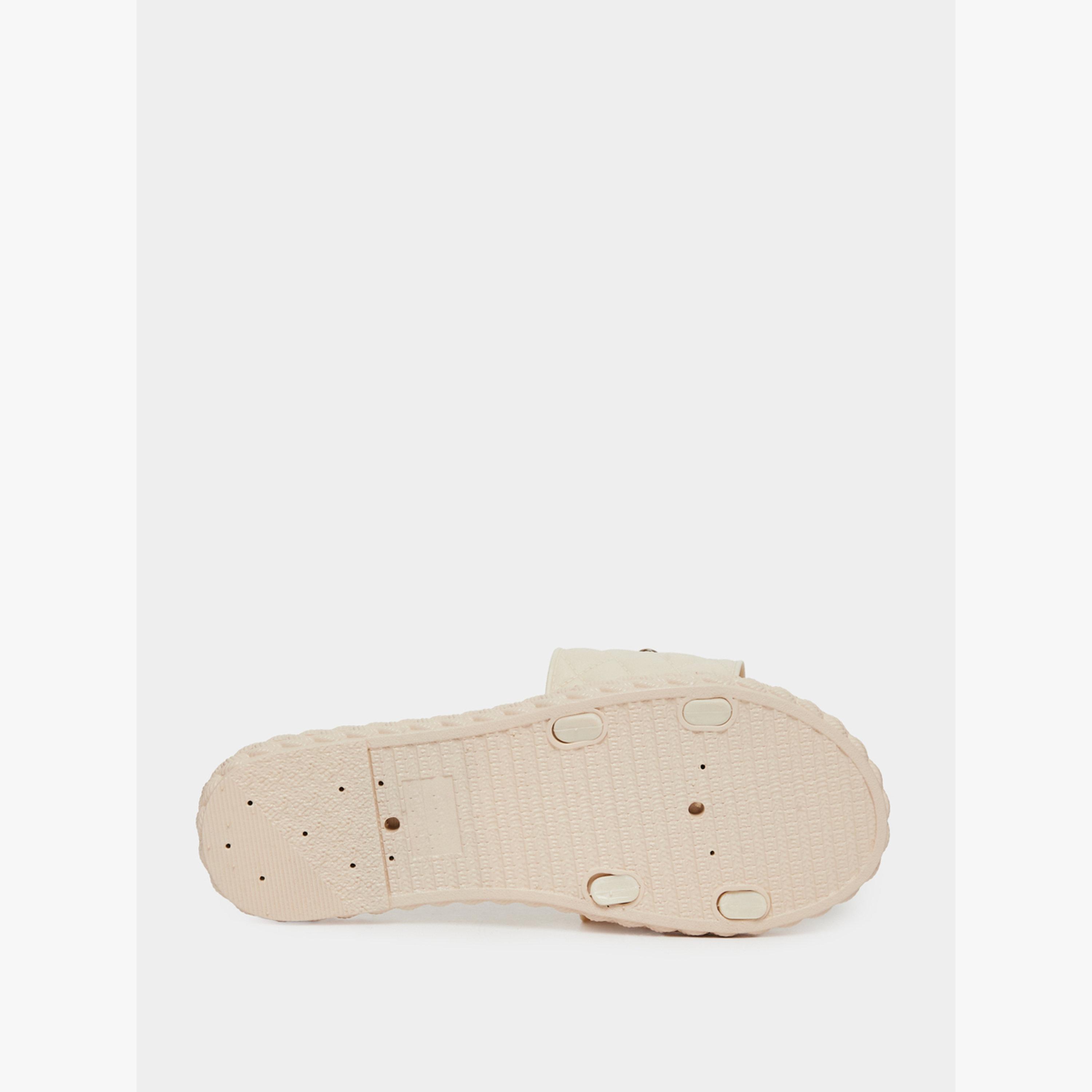 صندل سهل الارتداء بتصميم مبطن-women-shoes-sandals-flats-image-6