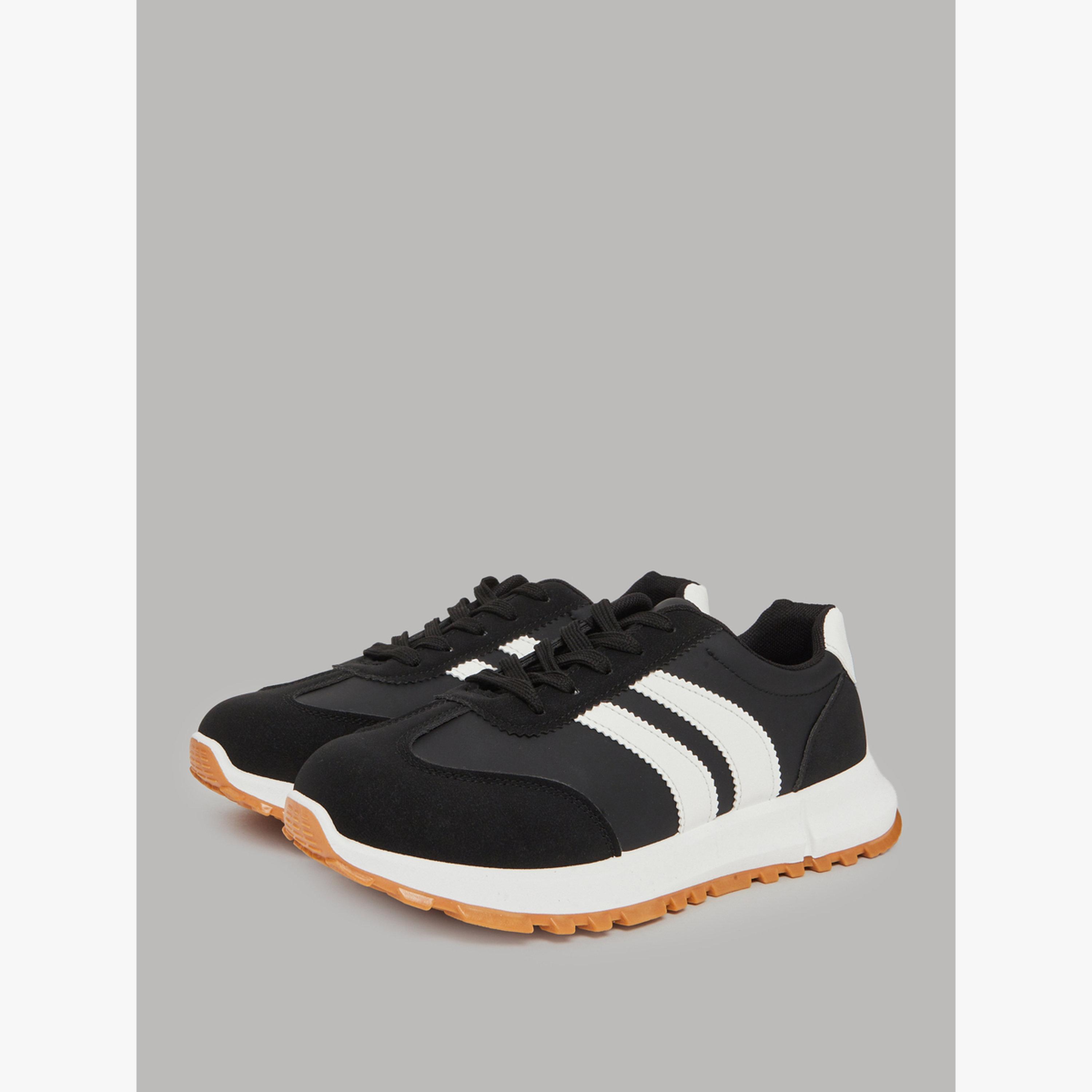 حذاء رياضي مخطط برباط-women-shoes-sneakers-image-1