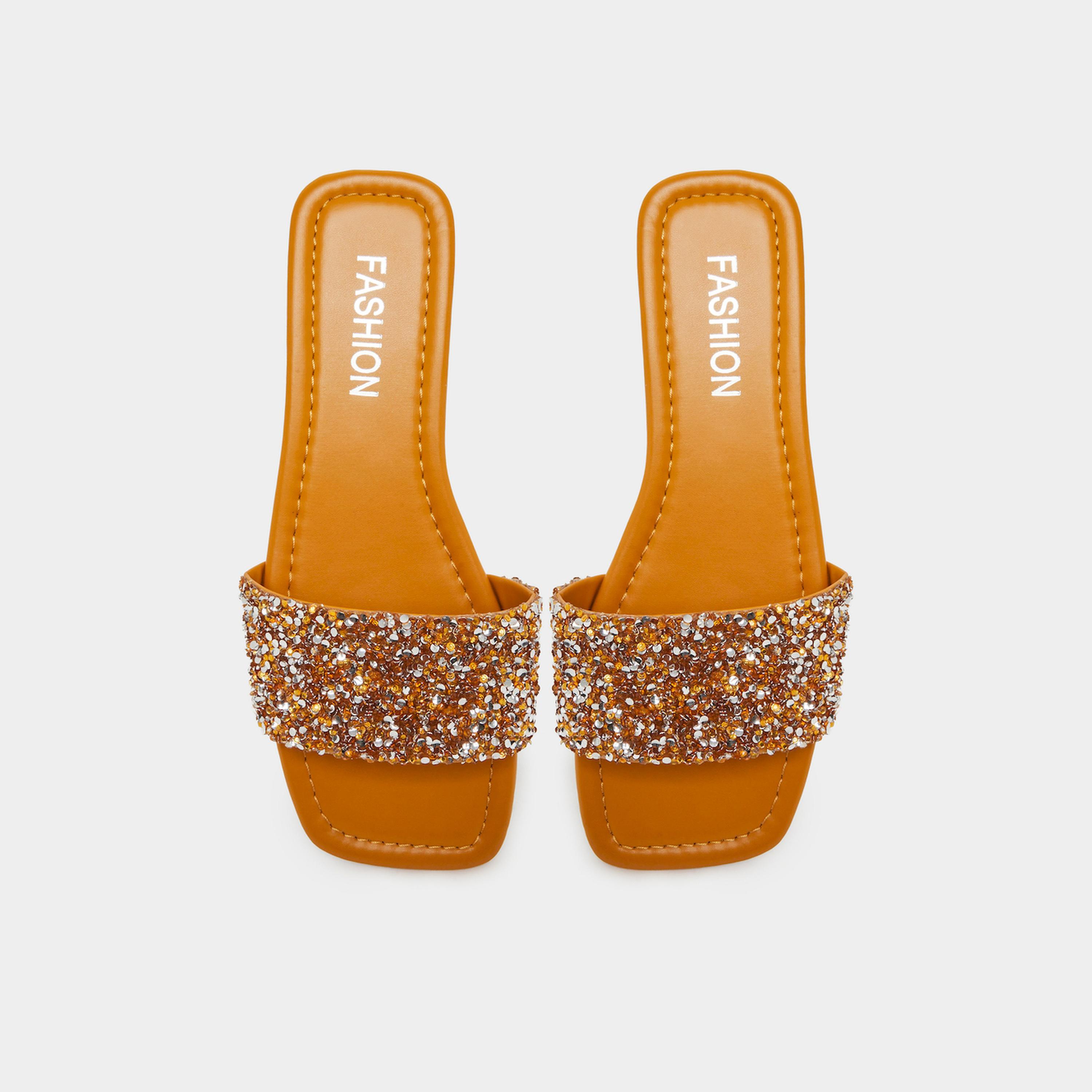 Take Two Embellished Slip-On Sandals-women-shoes-sandals-flats-image-5