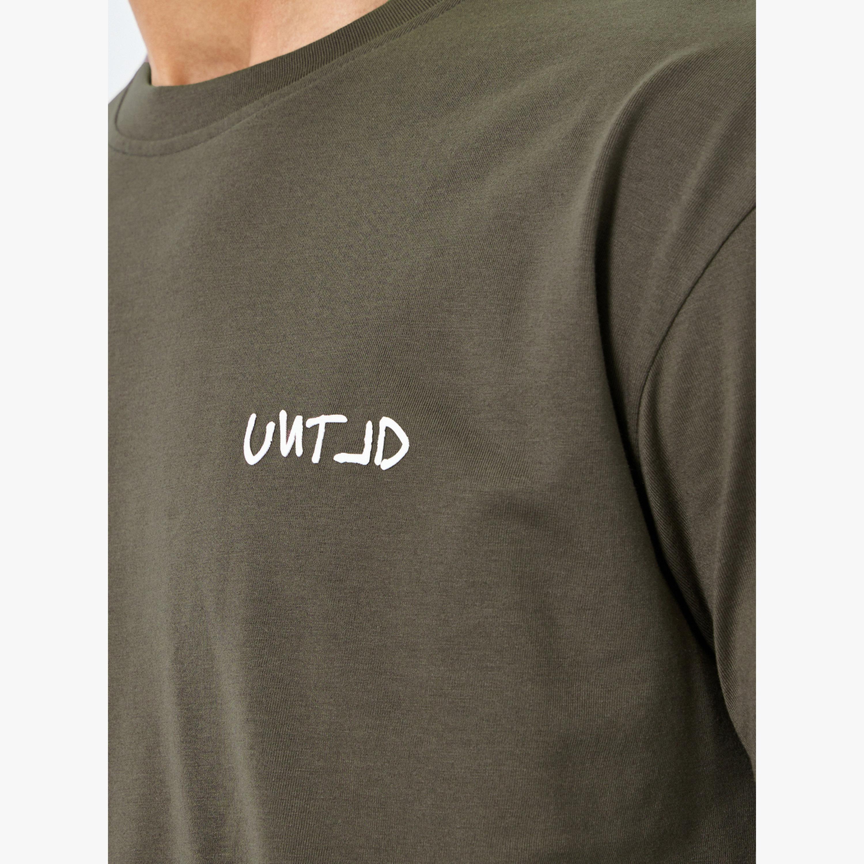 Styli Men Brown Graphic Print Oversized T-Shirt-men-clothing-tshirtsandpolos-tshirts-image-4