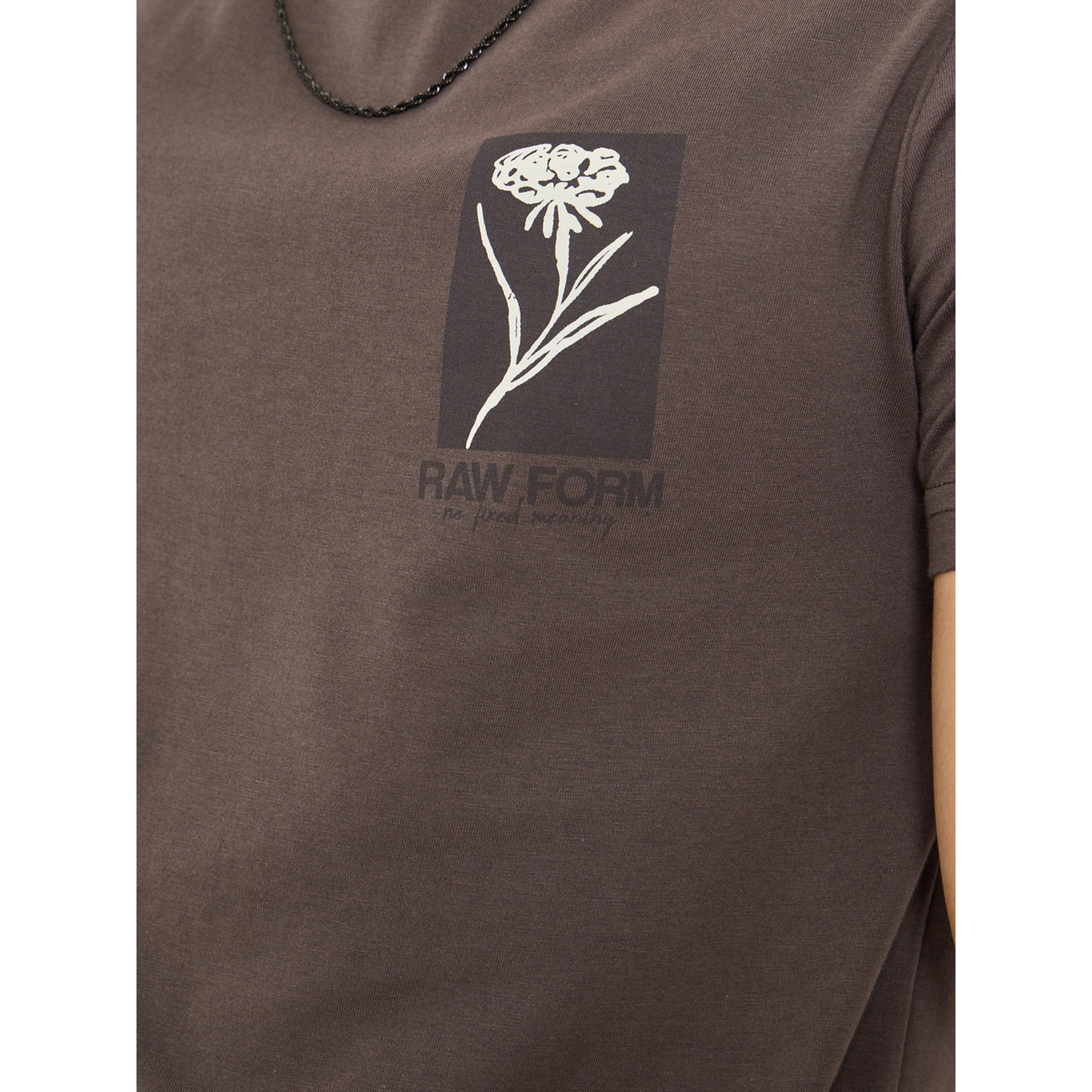 Styli Men Brown Graphic Print Crew Neck T-Shirt-men-clothing-tshirtsandpolos-tshirts-image-5
