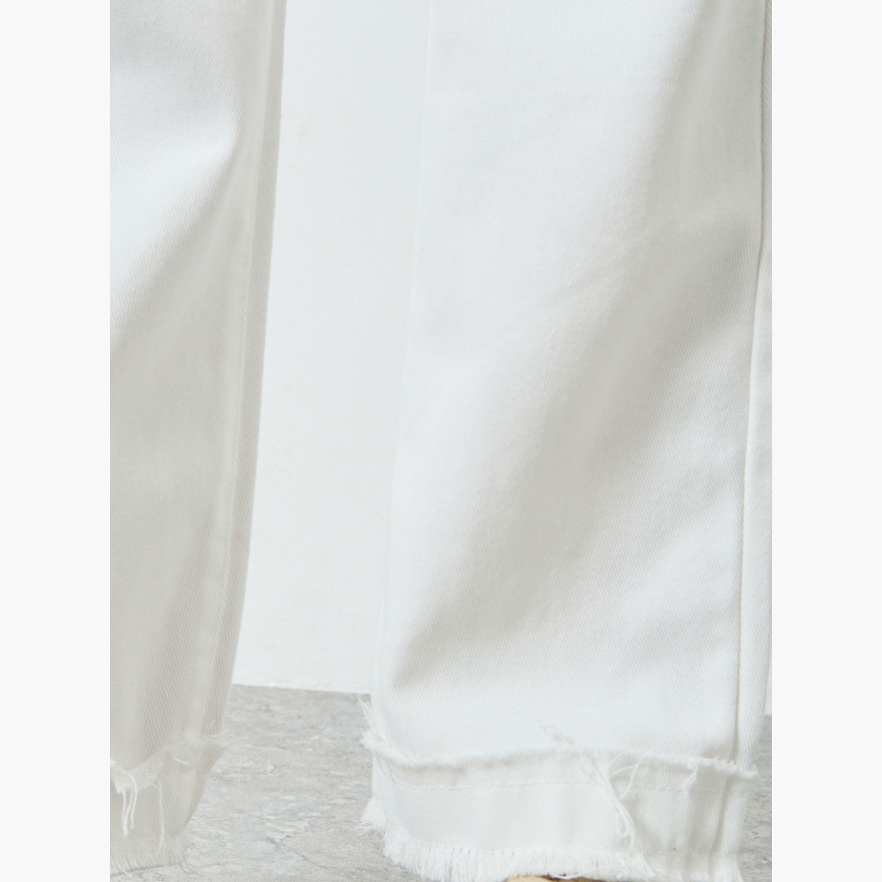 جينز بساق واسعة وحواف مزينة بشرابات-women-clothing-bottoms-jeans-image-4
