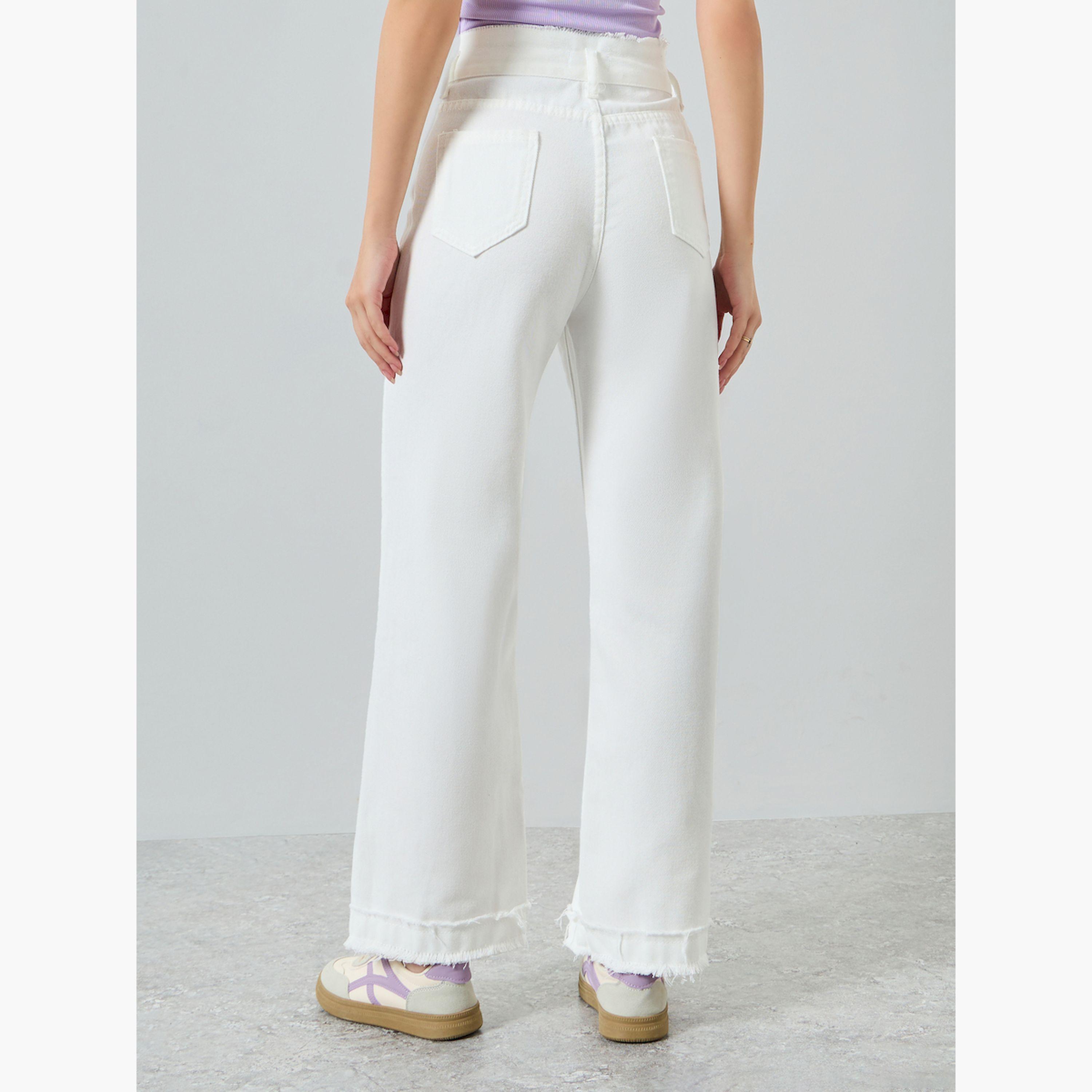 جينز بساق واسعة وحواف مزينة بشرابات-women-clothing-bottoms-jeans-image-5