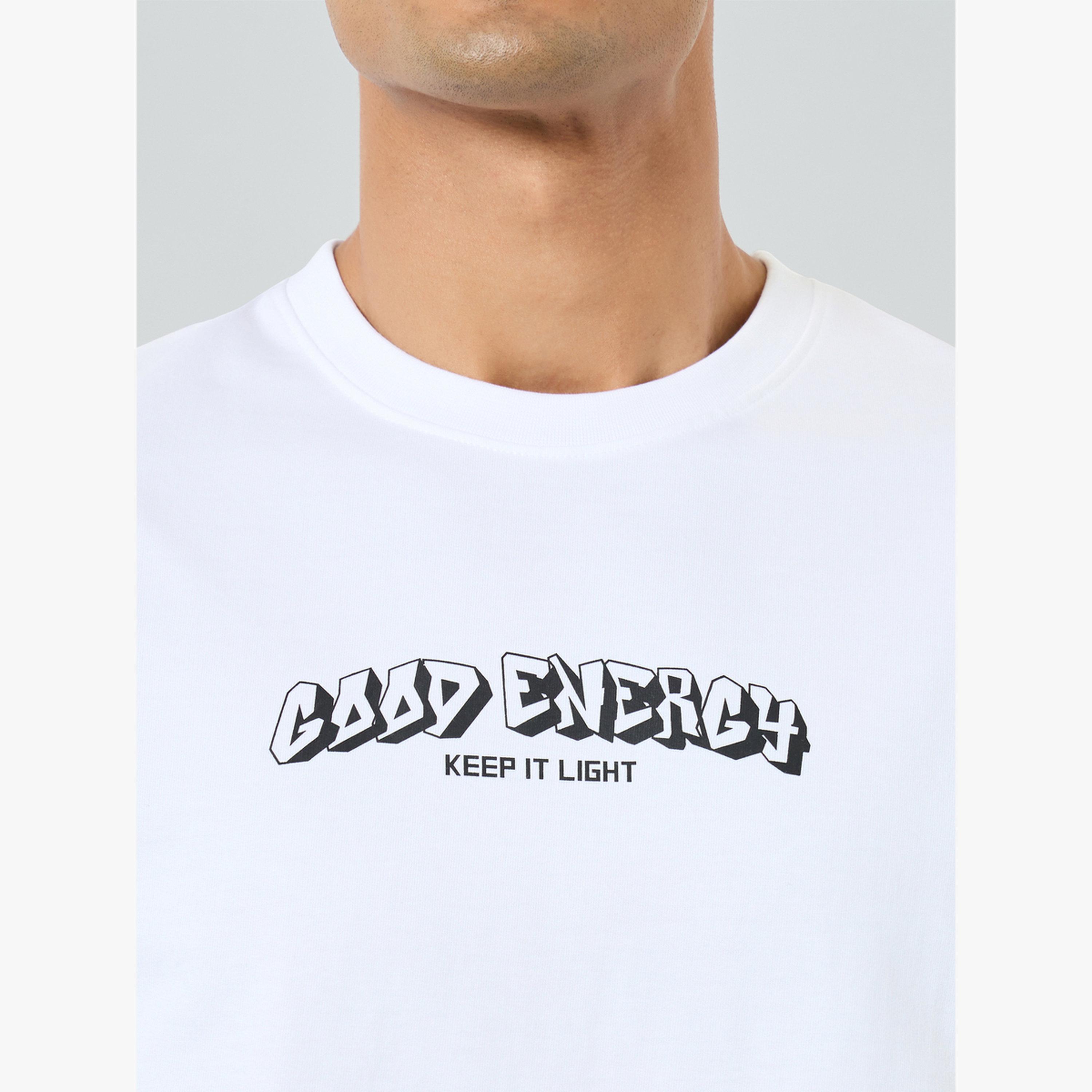 تيشيرت قطن رجالي بطبعة جرافيك قصة واسعة-men-clothing-tshirtsandpolos-tshirts-image-5