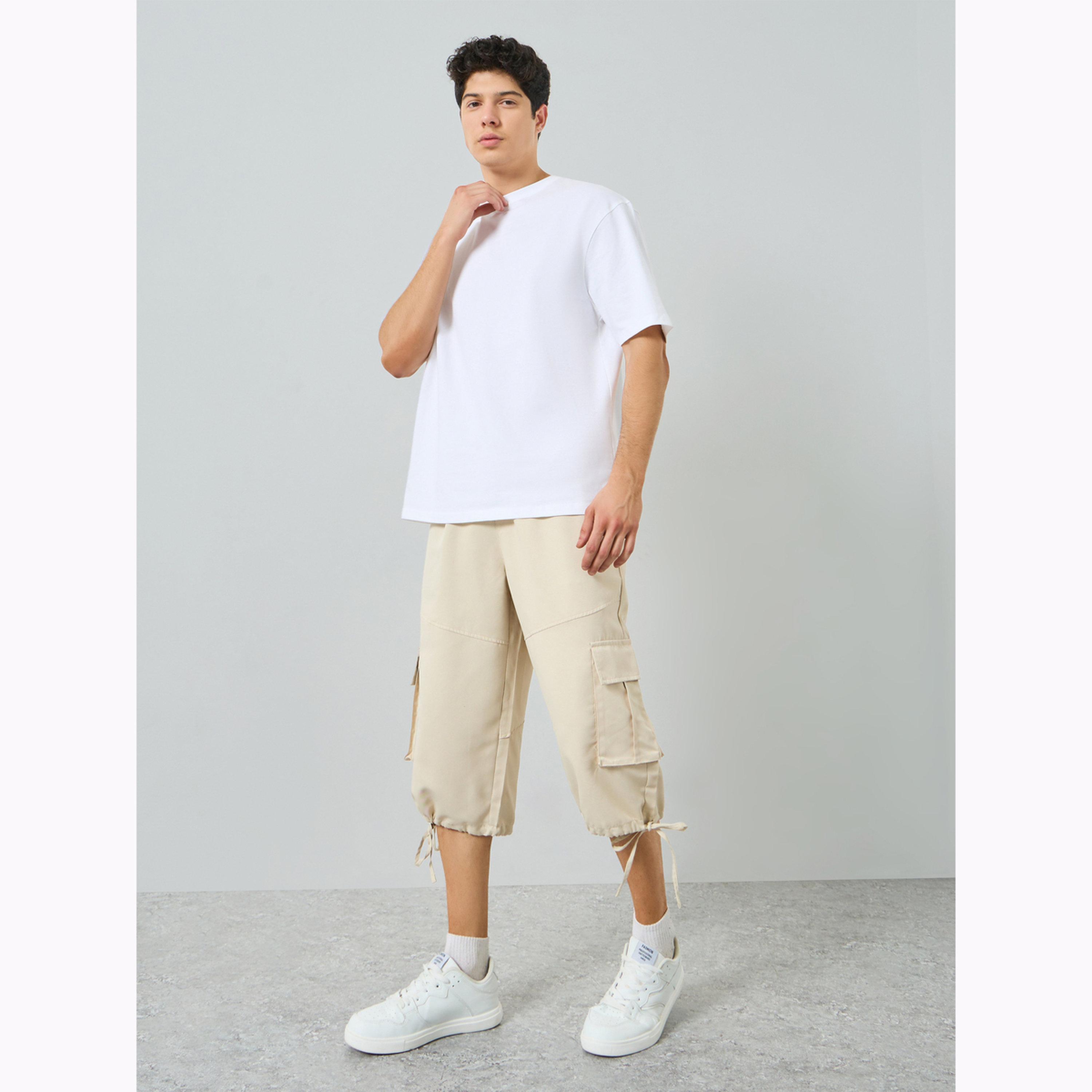 Styli Men White Embroidered Boxy Fit T-Shirt-men-clothing-tshirtsandpolos-tshirts-image-2