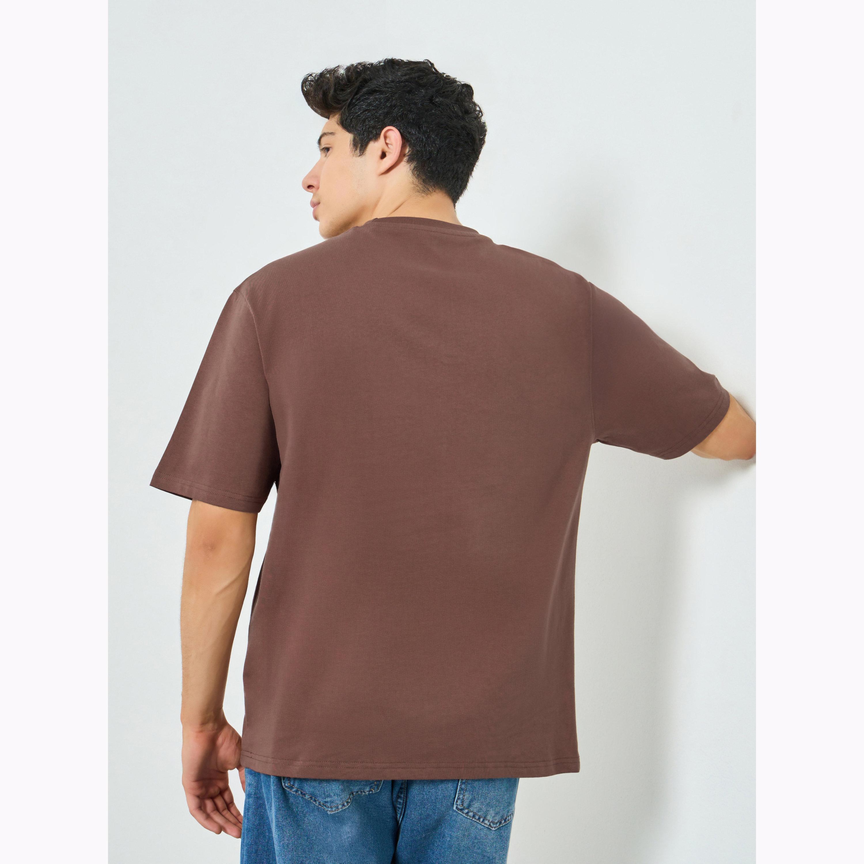 Styli Men Cotton Crew Neck Relaxed Fit T-Shirt-men-clothing-tshirtsandpolos-tshirts-image-4