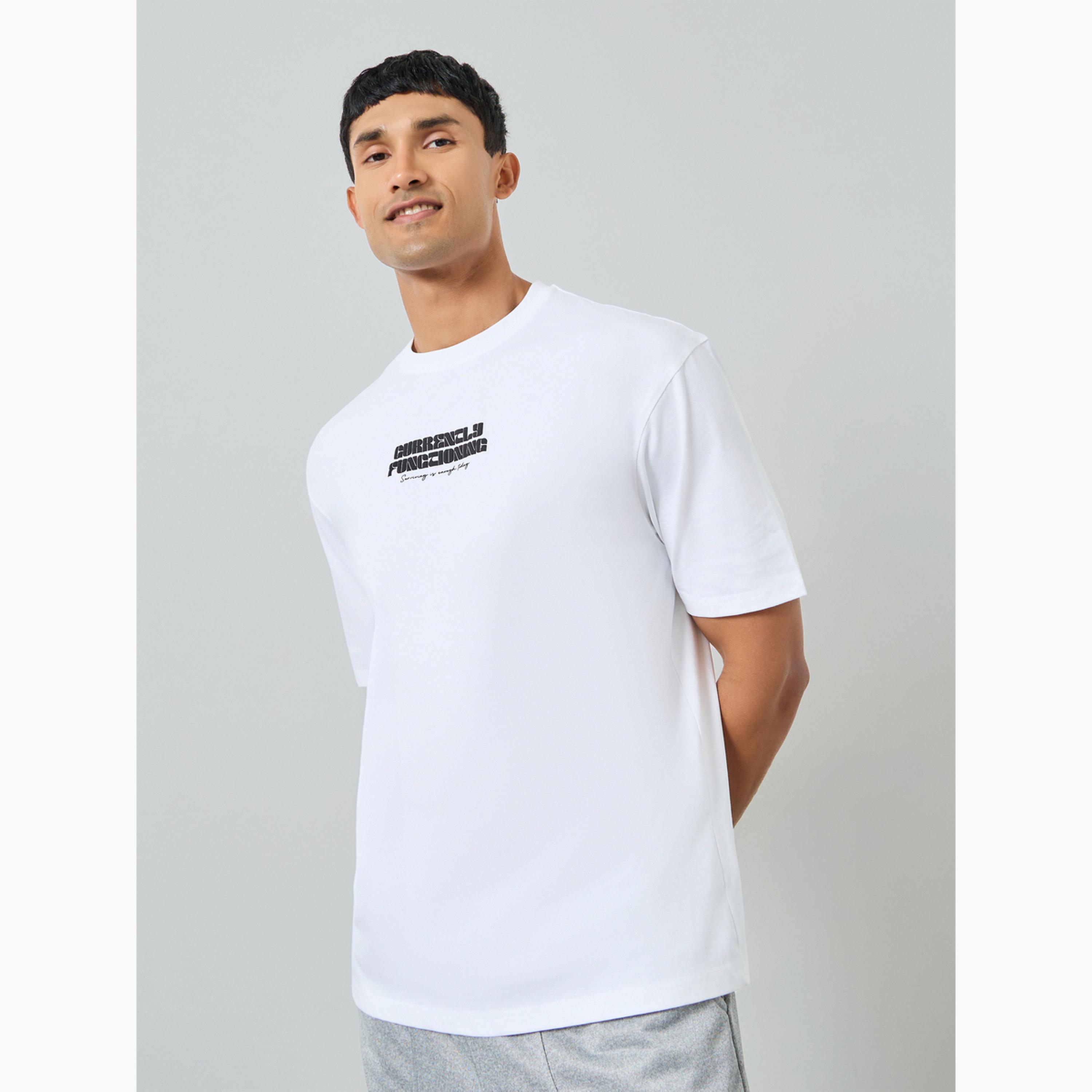 Styli Men Cotton Crew Neck Relaxed Fit T-Shirt-men-clothing-tshirtsandpolos-tshirts-image-1