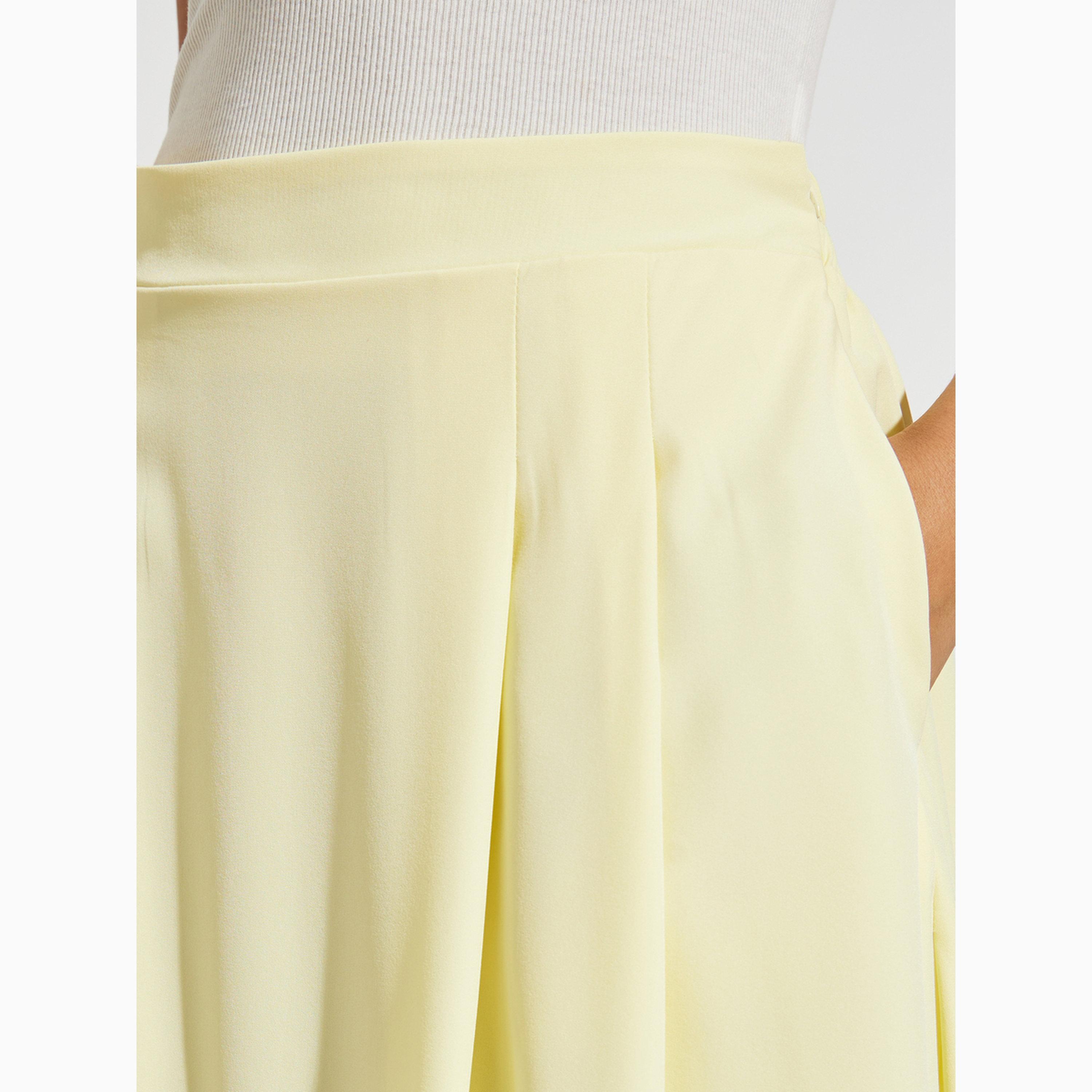 Styli Yellow Balloon Fit Maxi Skirt-women-clothing-bottoms-skirts-image-4