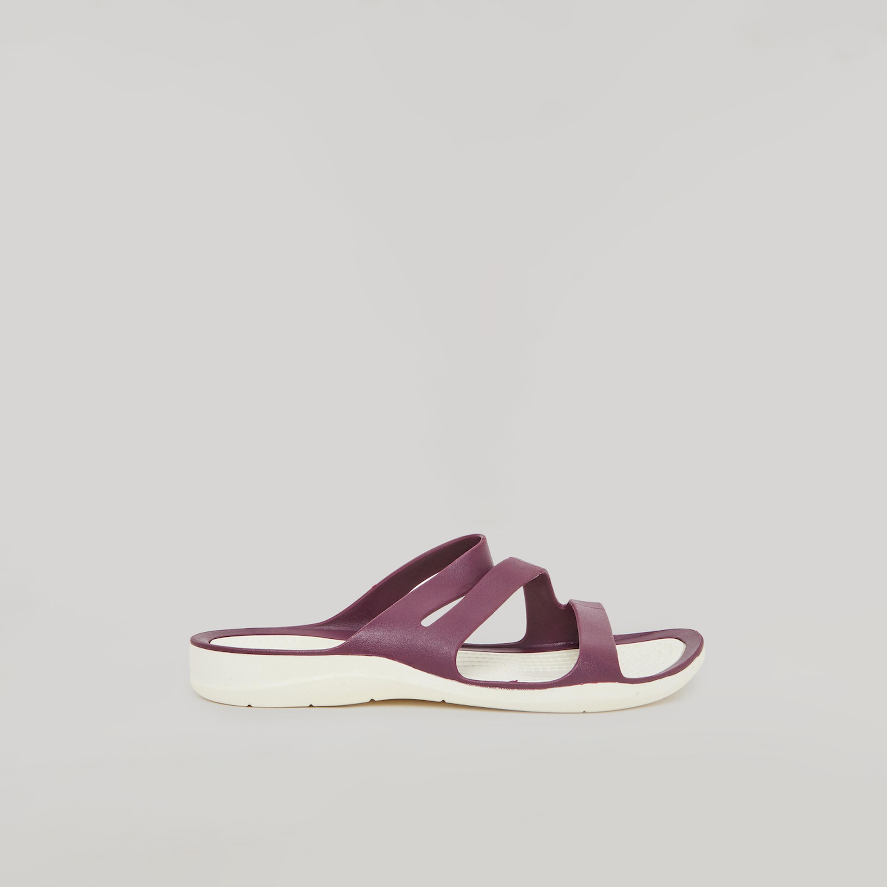 Styli Purple Comfort Flat Sandals-women-shoes-sandals-flats-image-2