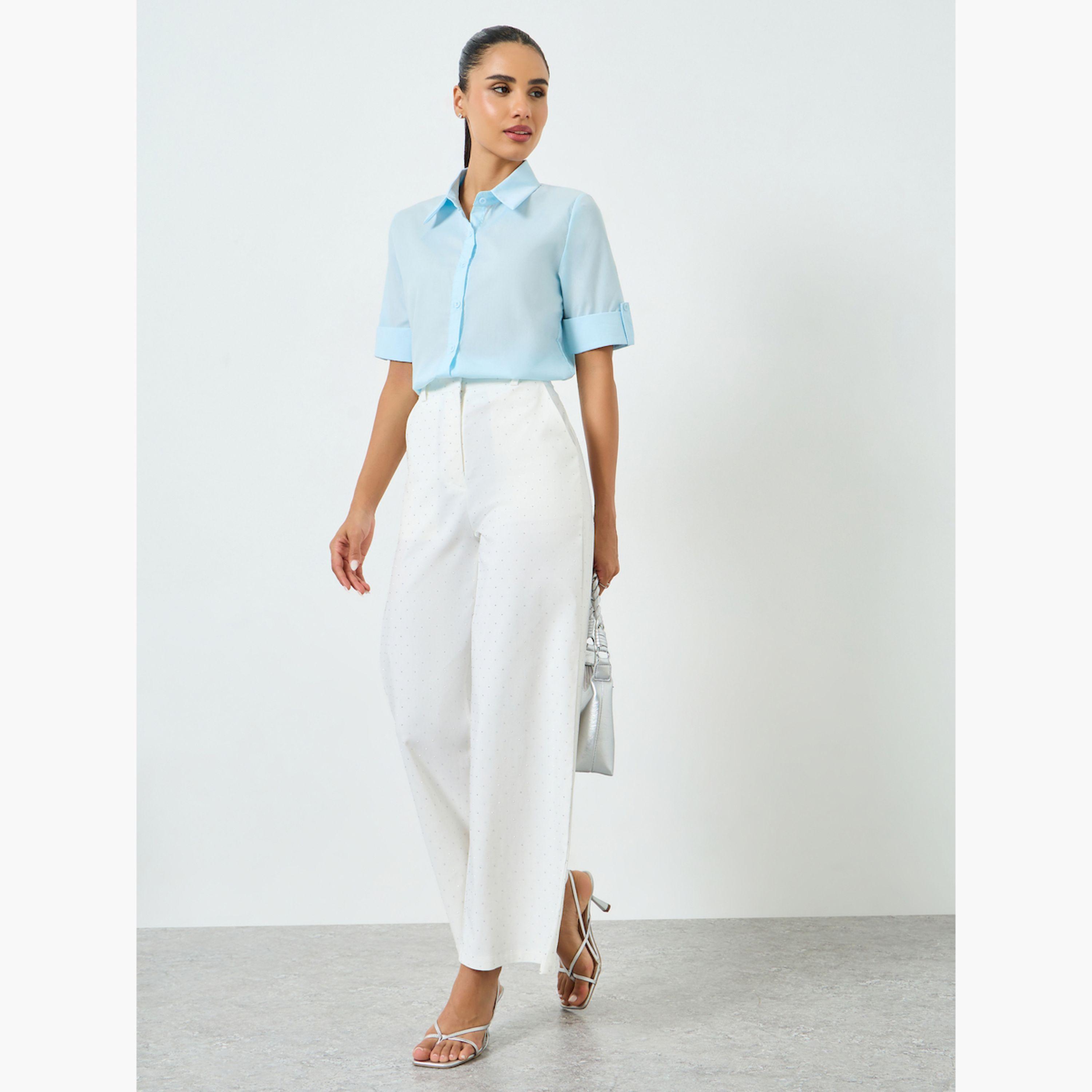 قميص بأكمام طويلة-women-clothing-shirtsandblouses-shirts-image-2