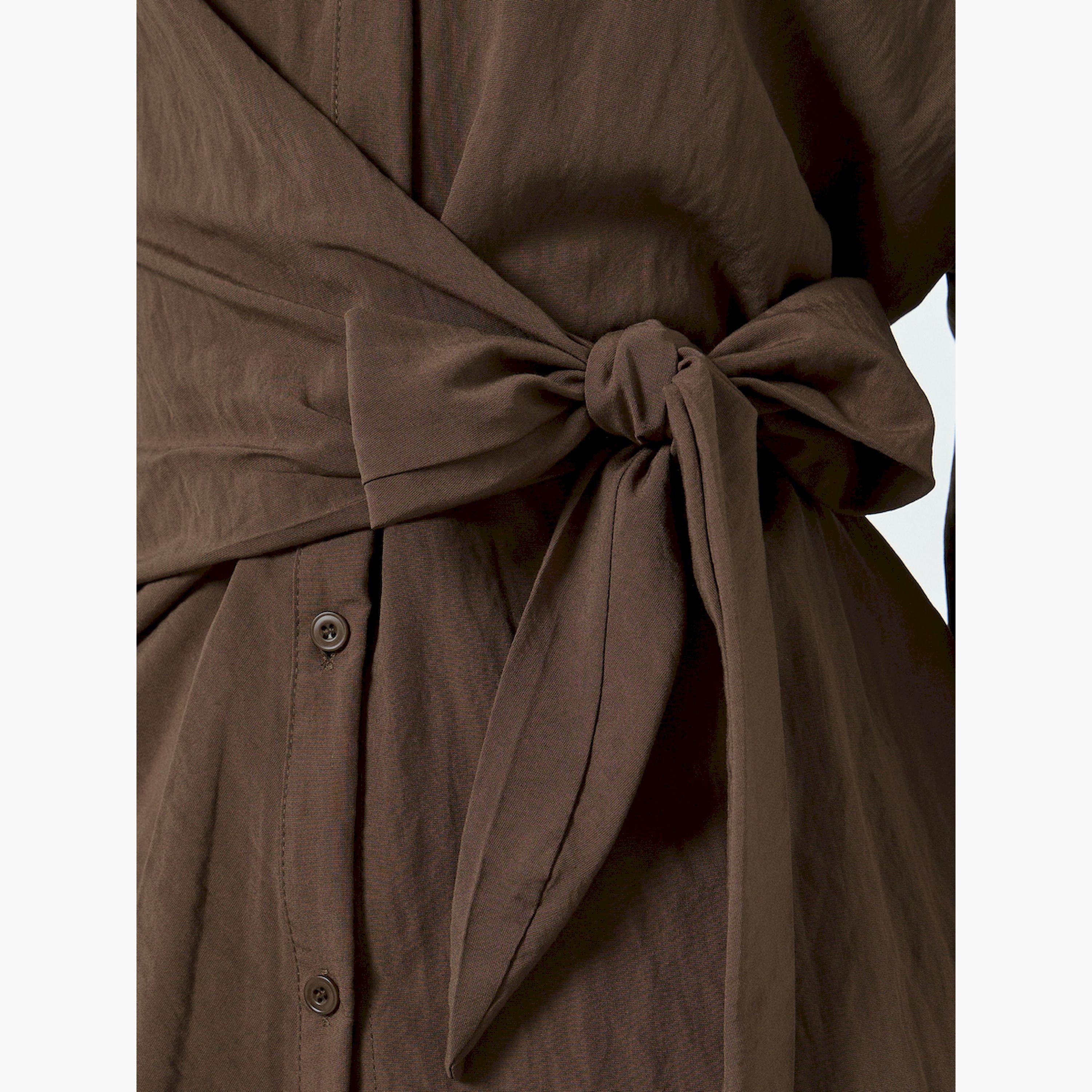 بلوزة لف بأكمام طويلة-women-clothing-shirtsandblouses-blouses-image-5