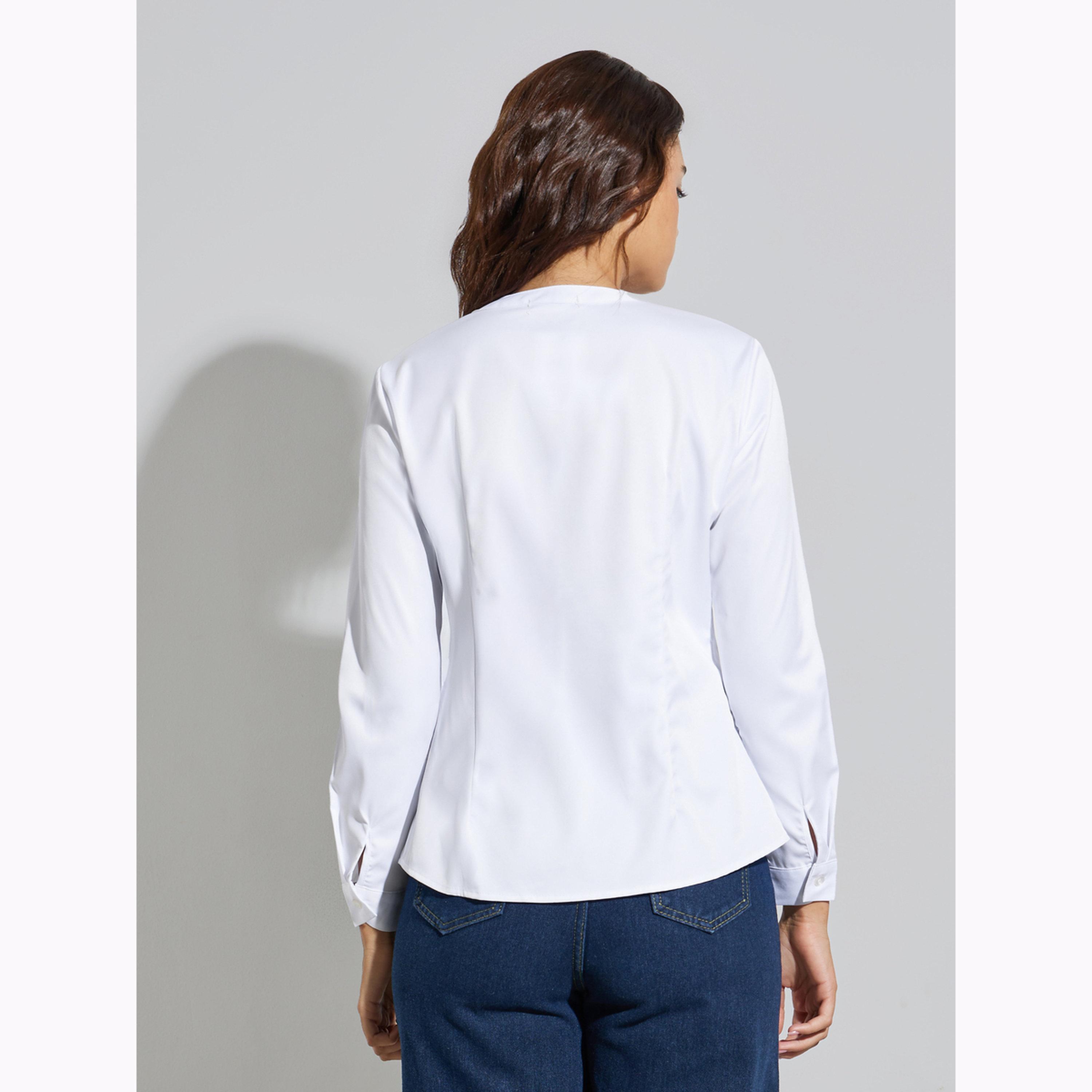 بلوزة بأكمام طويلة وقصة عادية-women-clothing-shirtsandblouses-shirts-image-4
