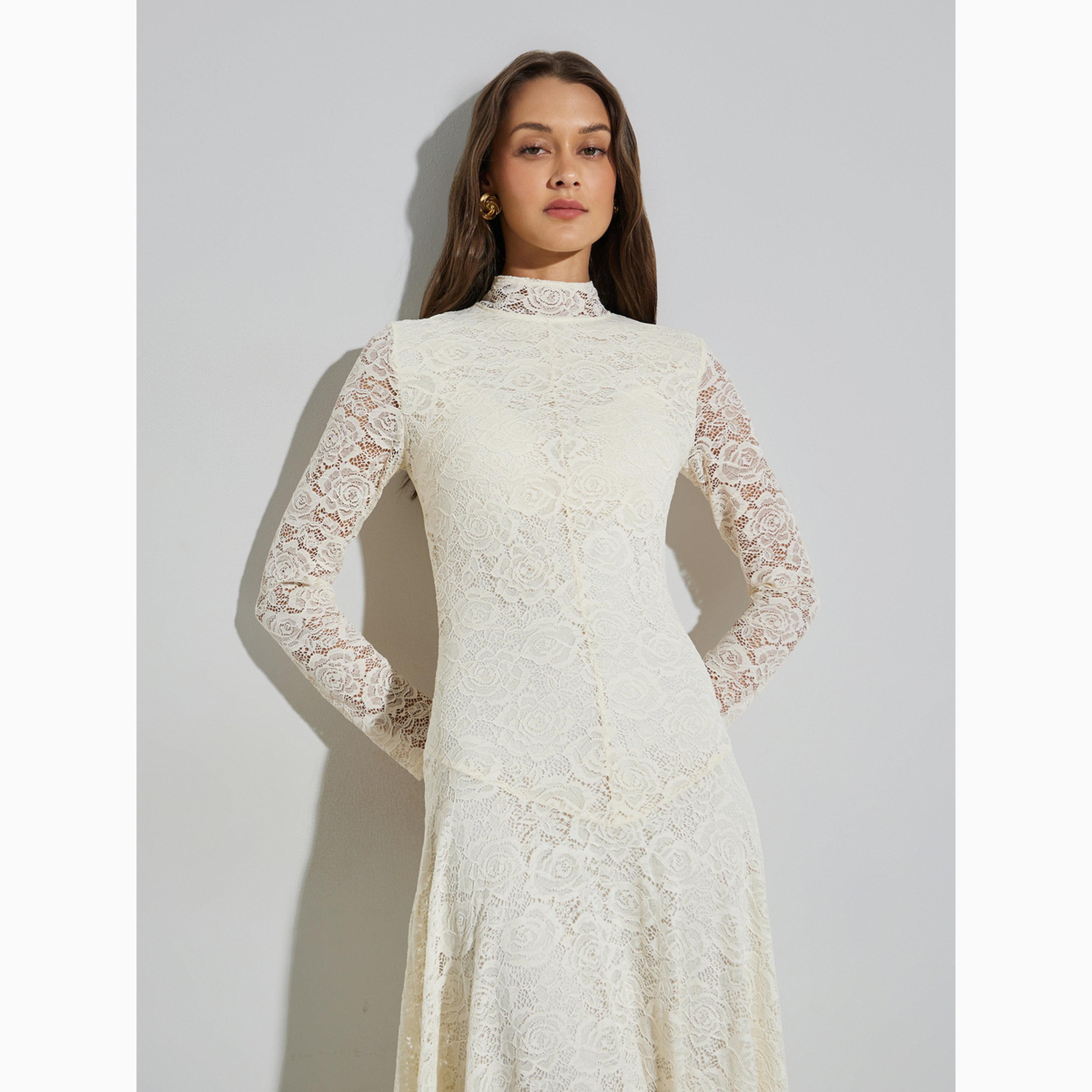 فستان طويل دانتيل بأكمام طويلة-women-clothing-dresses-image-2