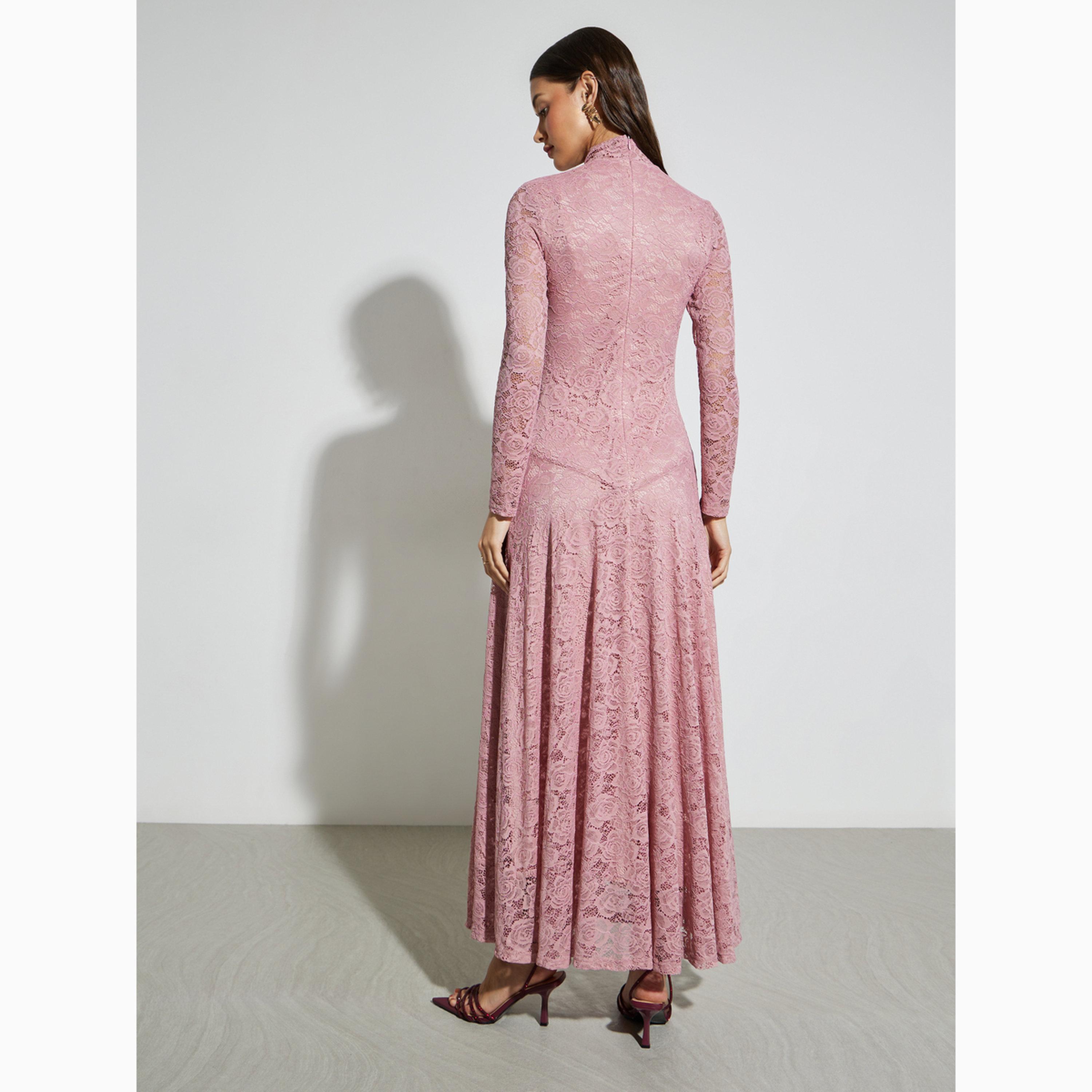 فستان طويل دانتيل بأكمام طويلة-women-clothing-dresses-image-4