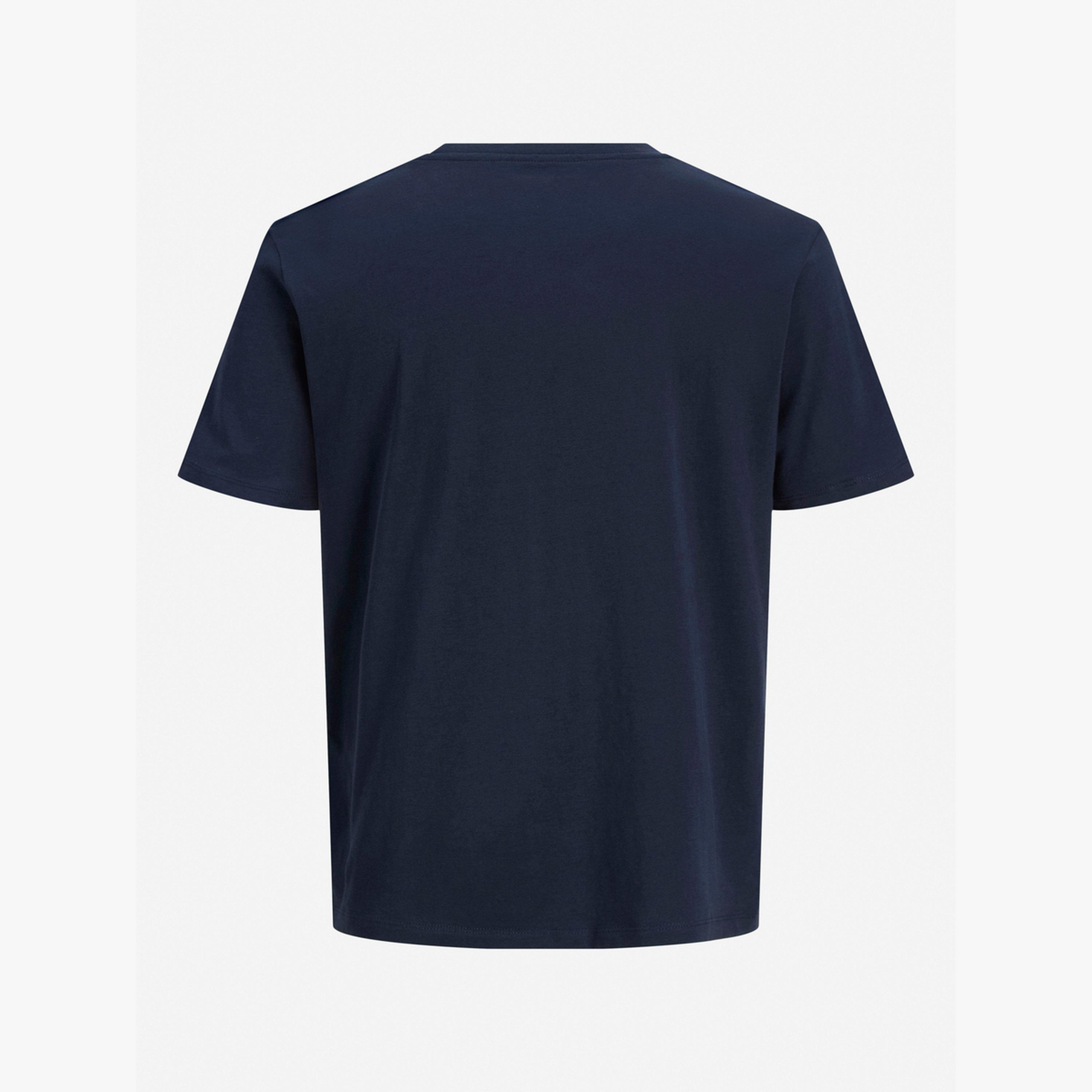 تيشيرت قطن رجالي بطبعة شعار-men-clothing-tshirtsandpolos-tshirts-image-4