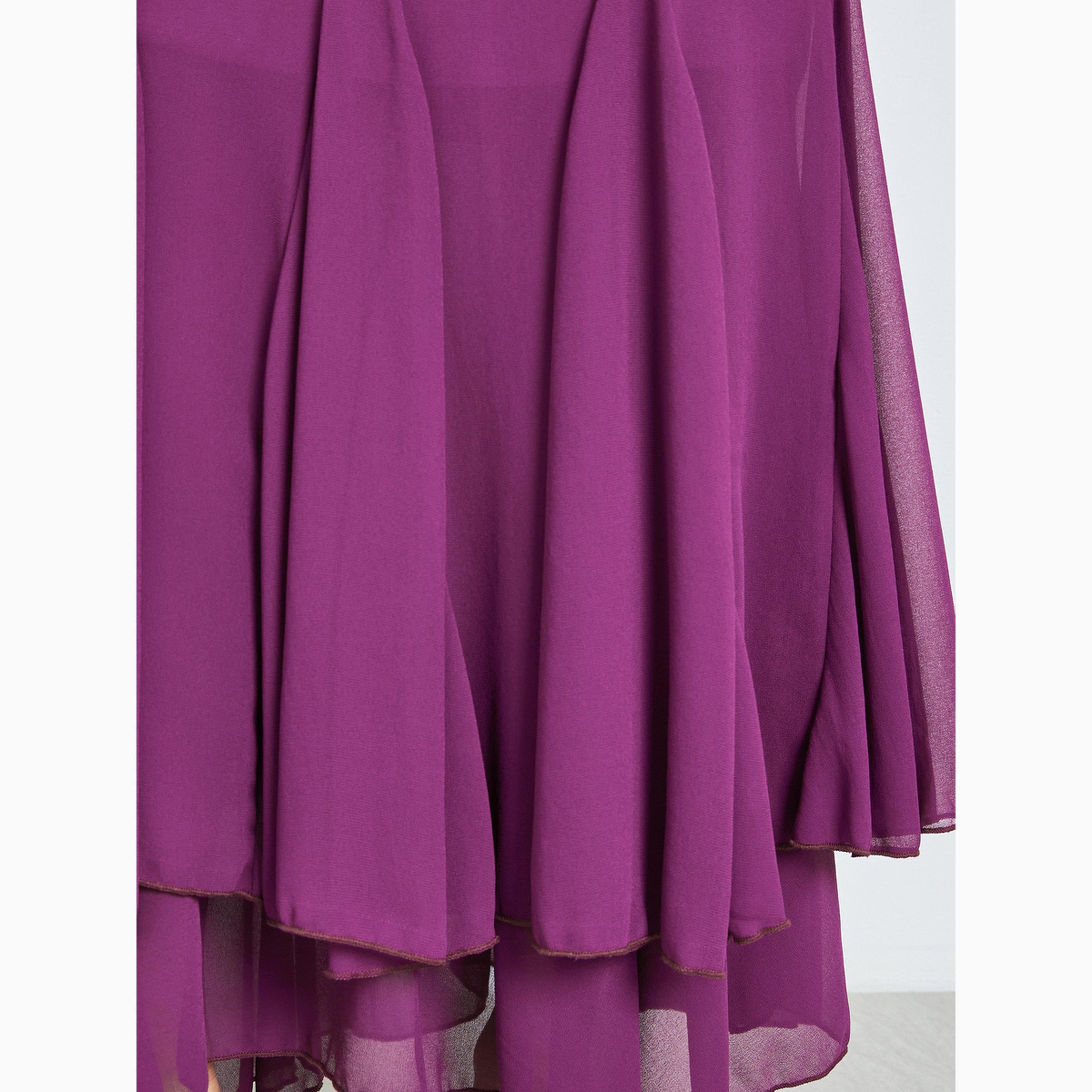 فستان طويل بأكمام واسعة وحافة ميرميد-women-clothing-dresses-image-5
