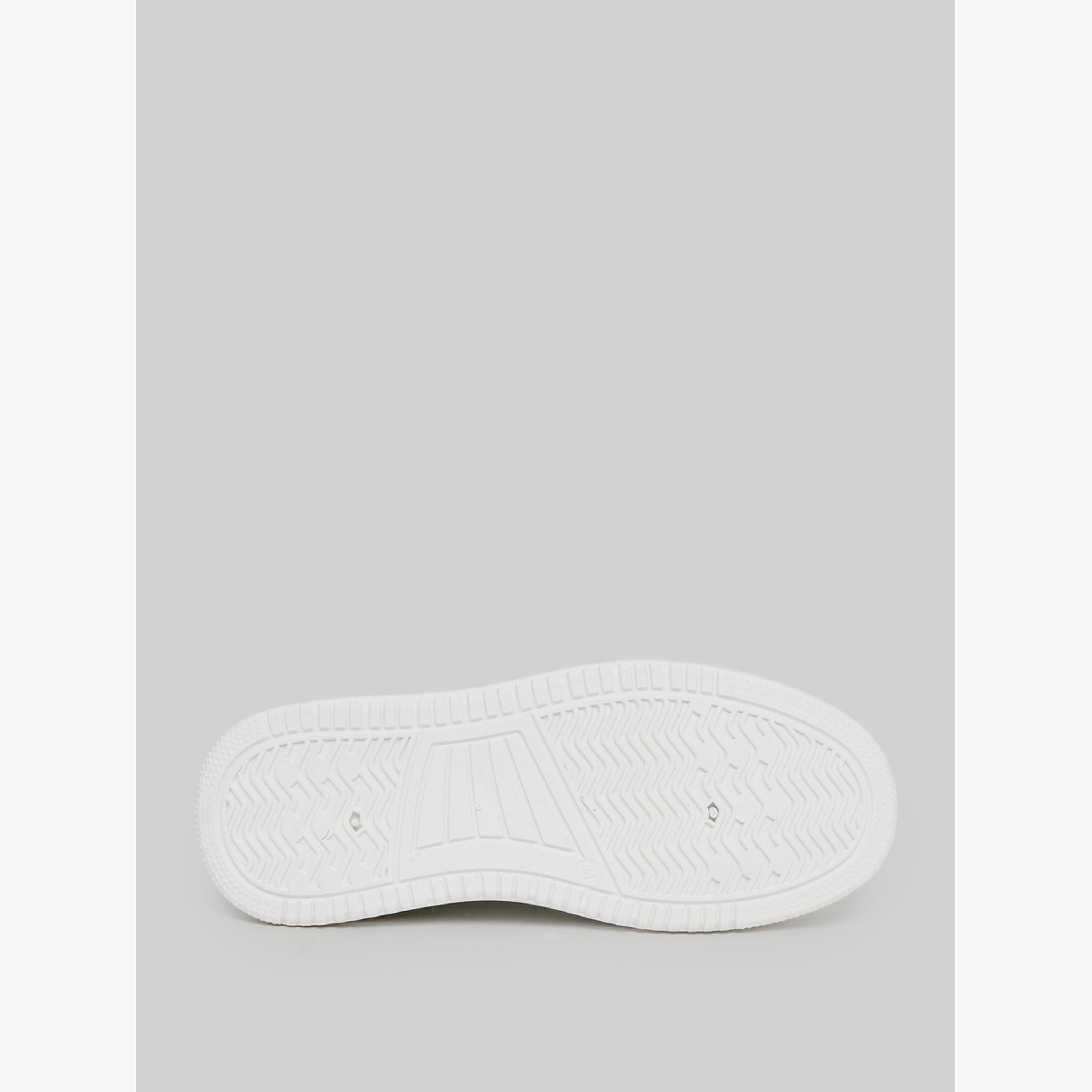 Styli White Platform Lace-Up Sneakers-men-shoes-sneakers-image-6