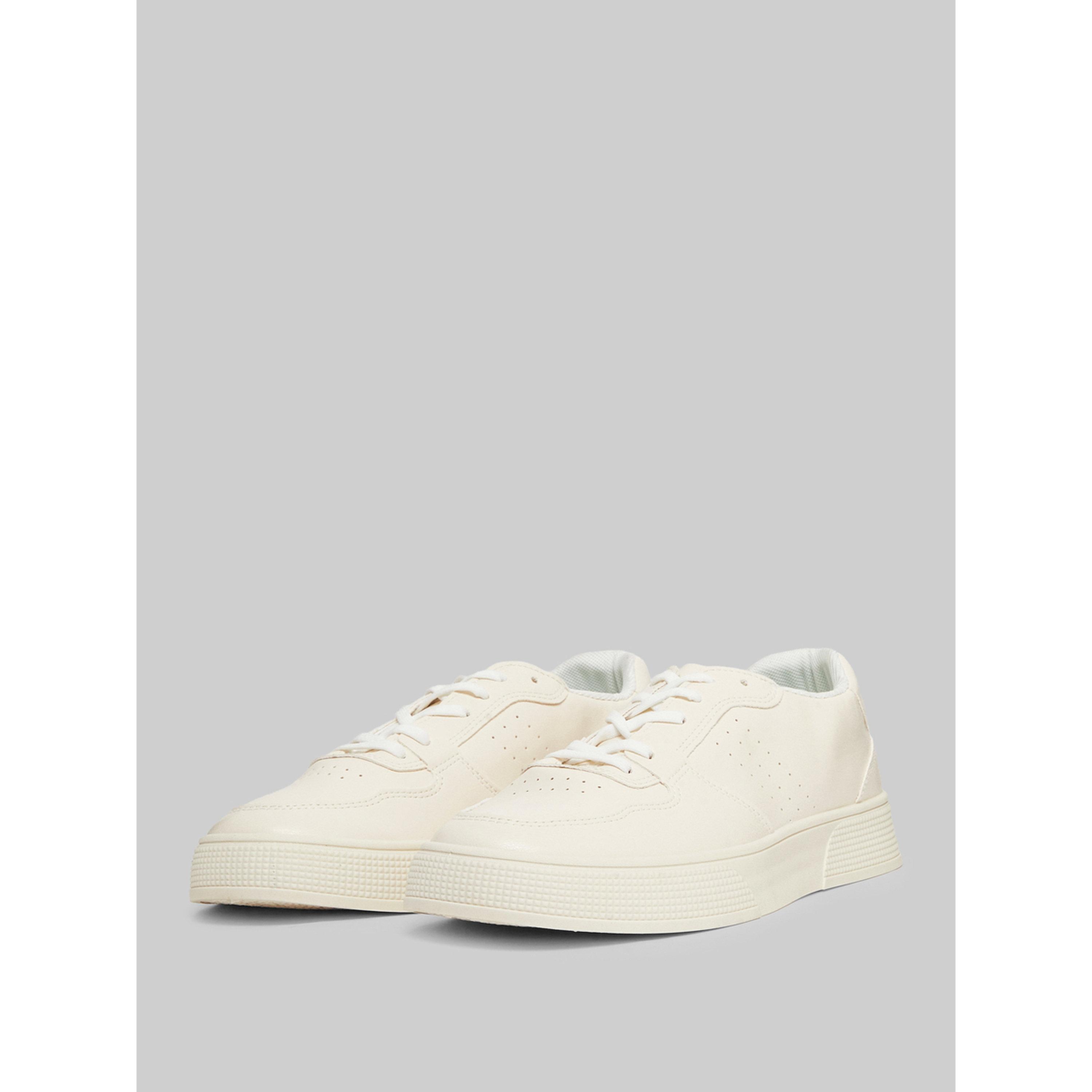 Styli Men's Clean Minimal Lace-Up Sneakers-men-shoes-sneakers-image-1