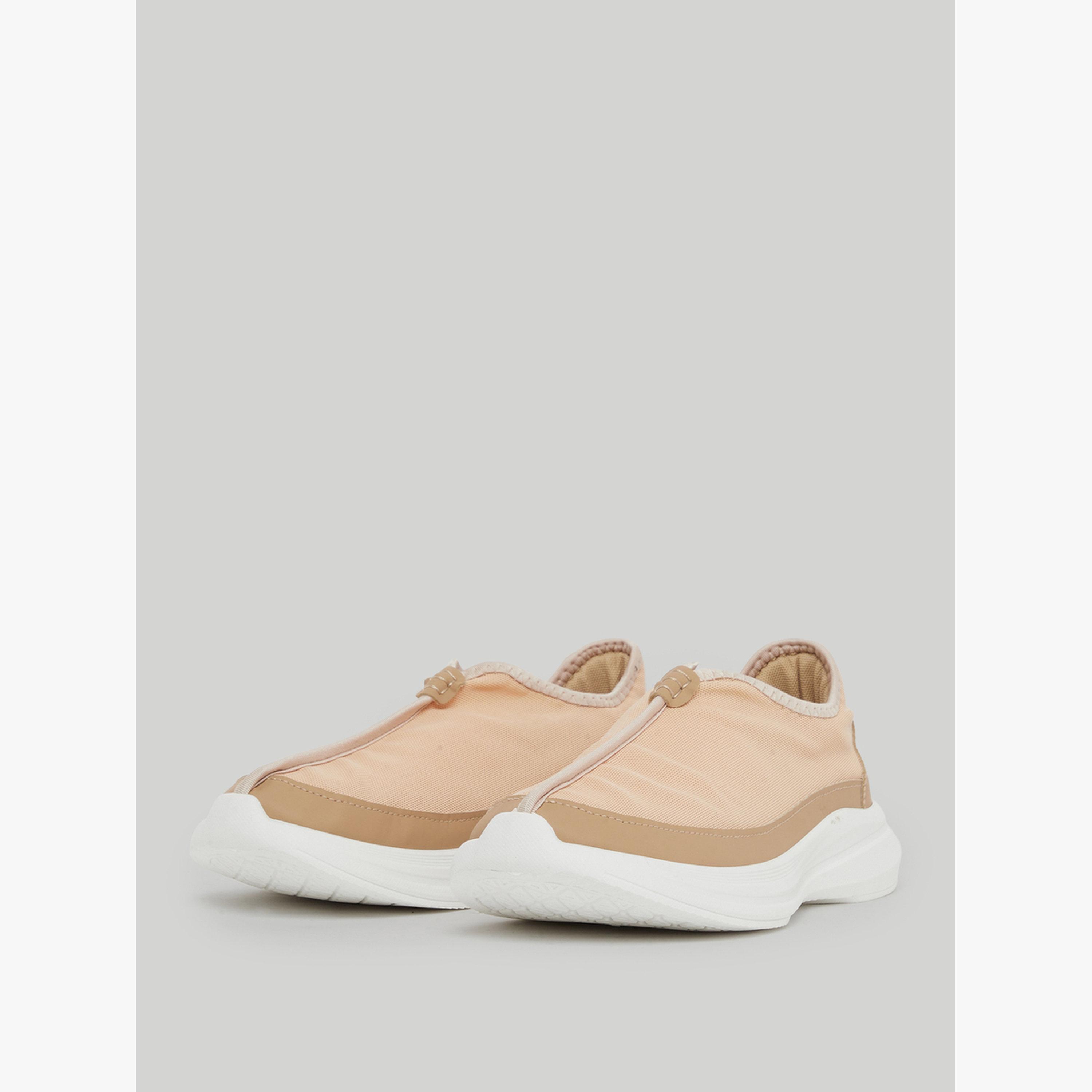 Styli Beige Slip-On Sneakers-men-shoes-sneakers-image-1