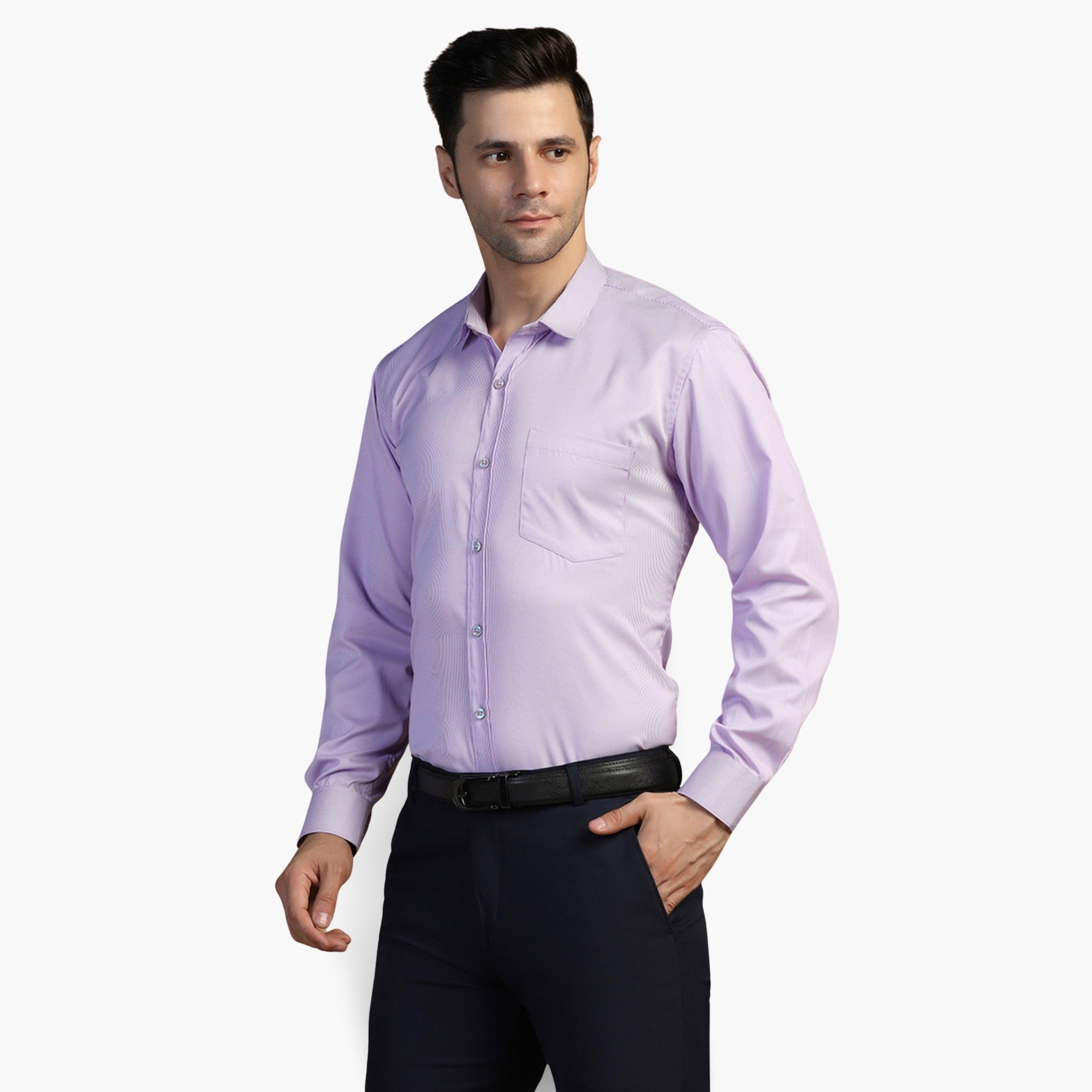 TAHVO X Styli Men Purple Striped Workwear Shirt-men-clothing-shirts-image-4